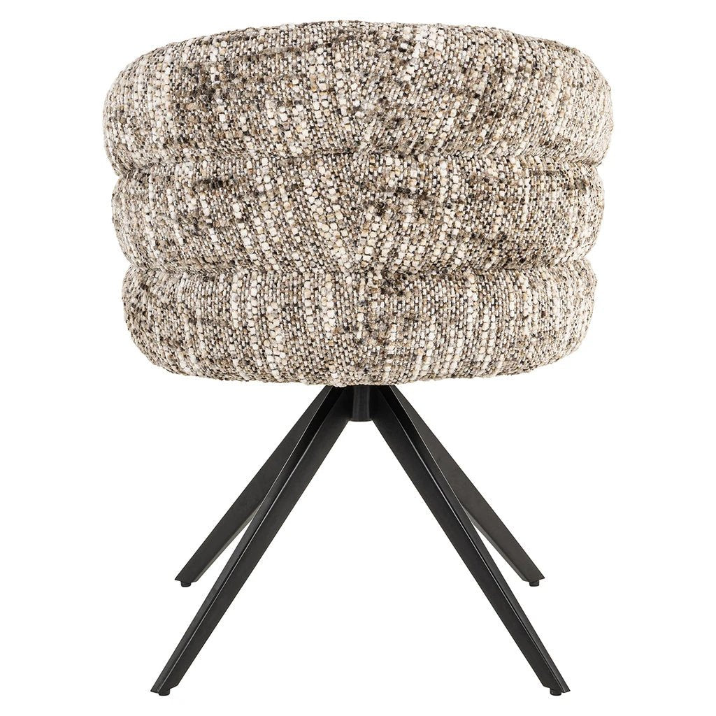 Stoel Serenity Brown Omara - draaipoot - verwacht 11/3 by Richmond Interiors