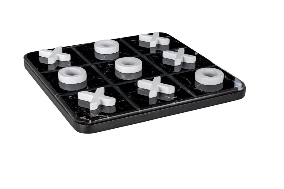 Tic tac toe Trixi - zwart / wit by Richmond Interiors