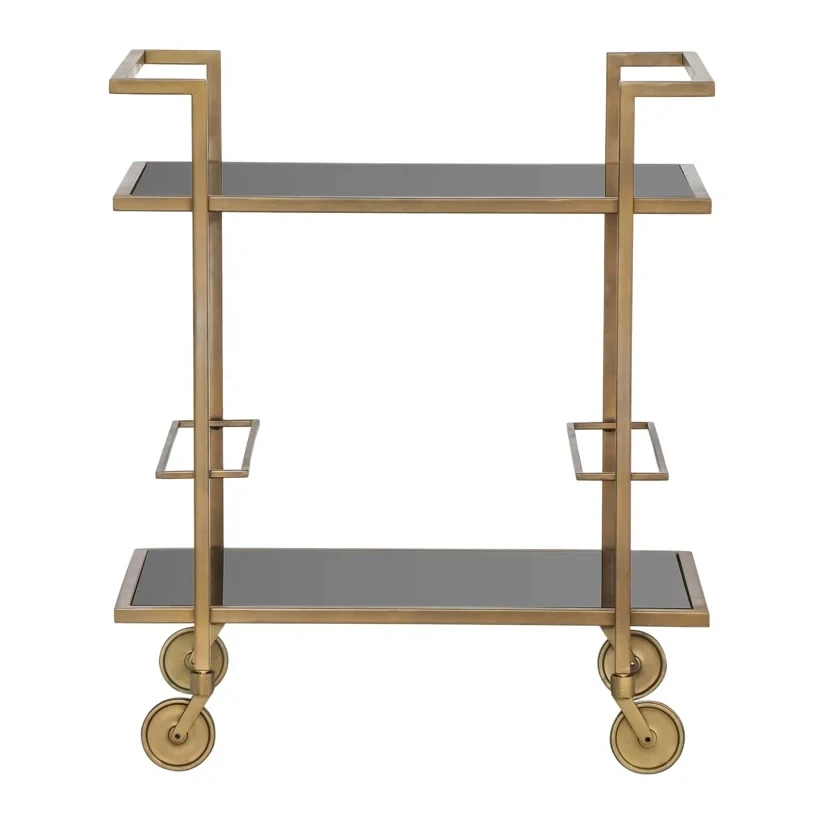 Trolley XO brushed goud by Richmond Interiors