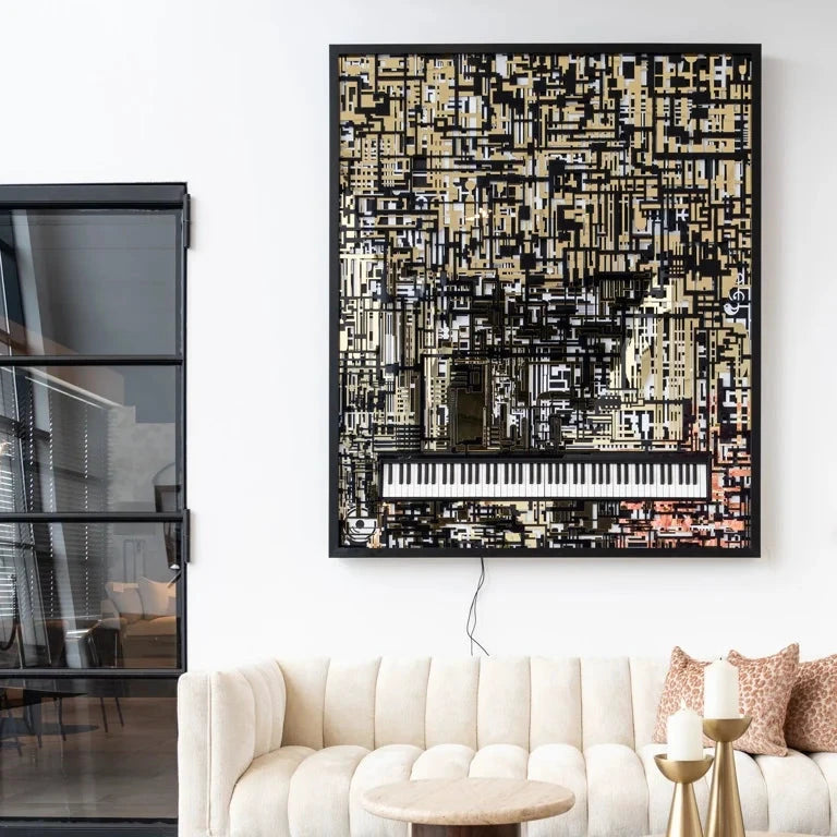 Wall art Piano Wibi by Richmond Interiors