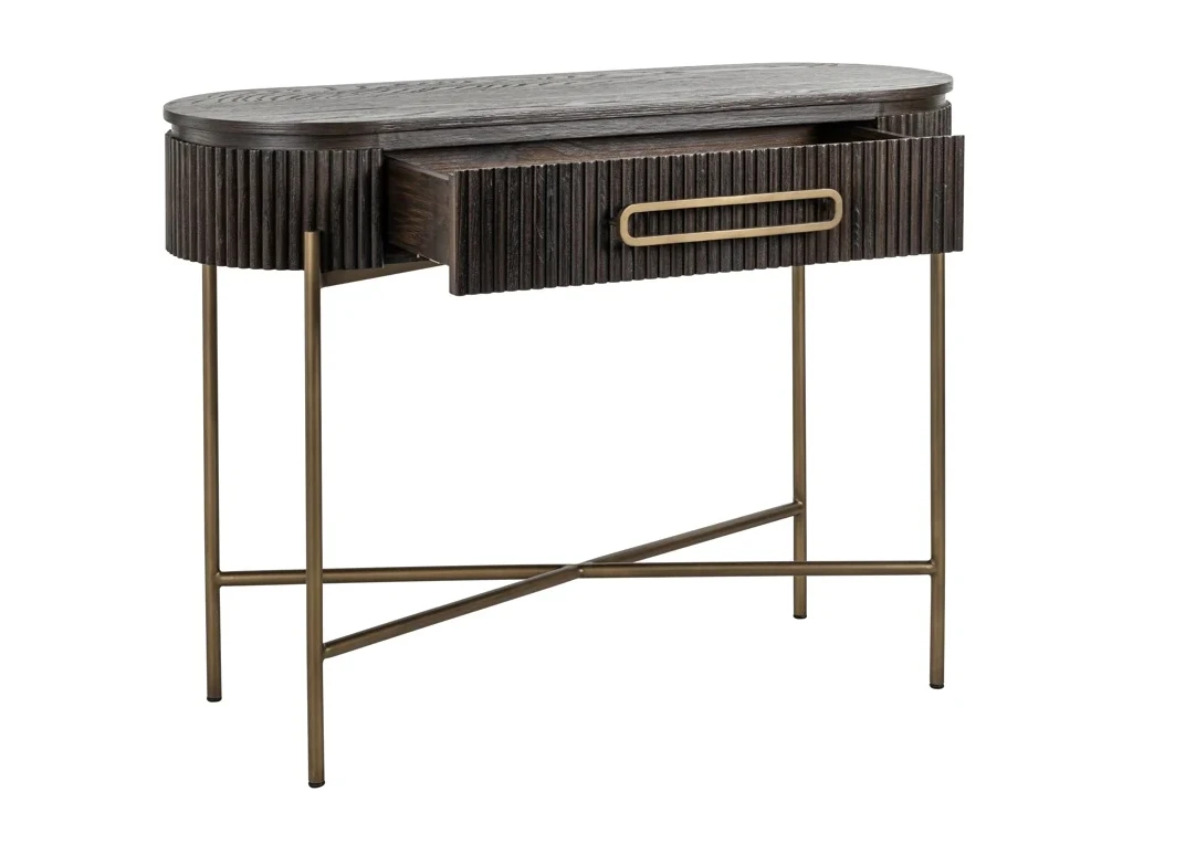 Wandtafel Luxor bruin - 1 lade by Richmond Interiors