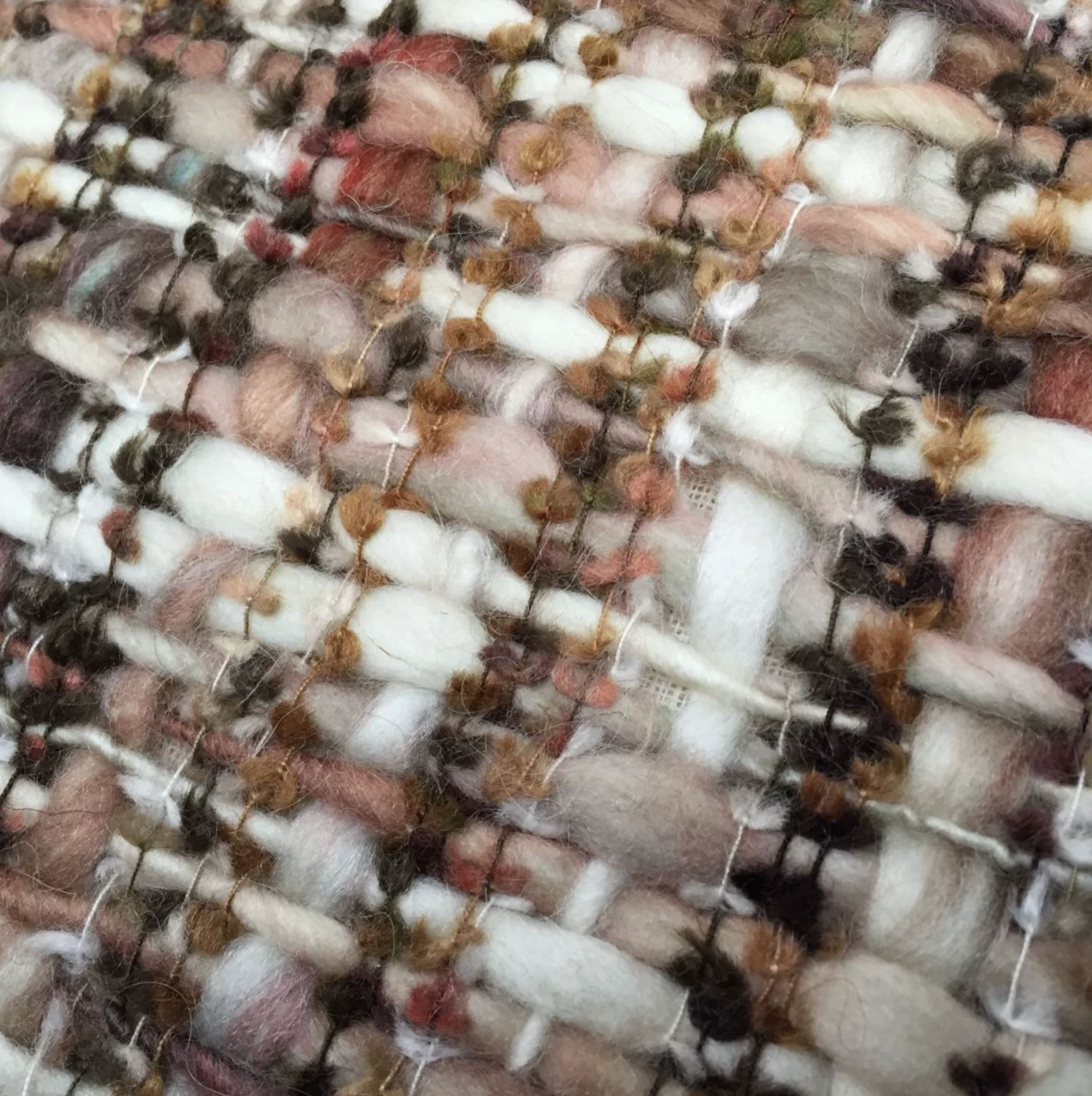 Kussen acryl bruintinten 50x50cm by Rocaflor