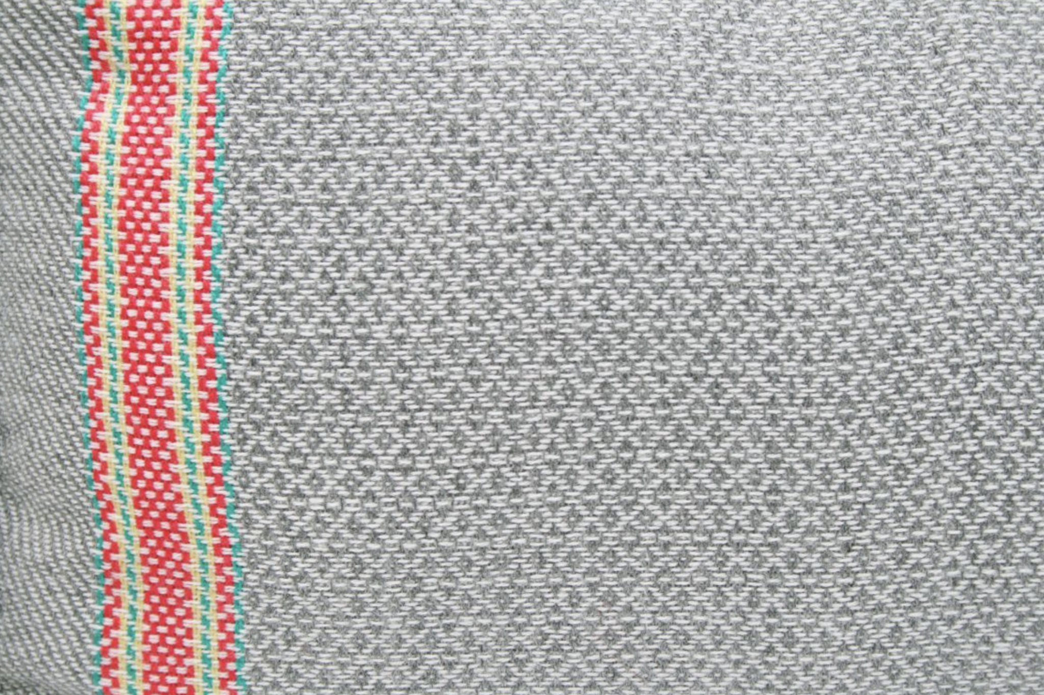 Plaid acryl grijs met neon roze - depauwwonen