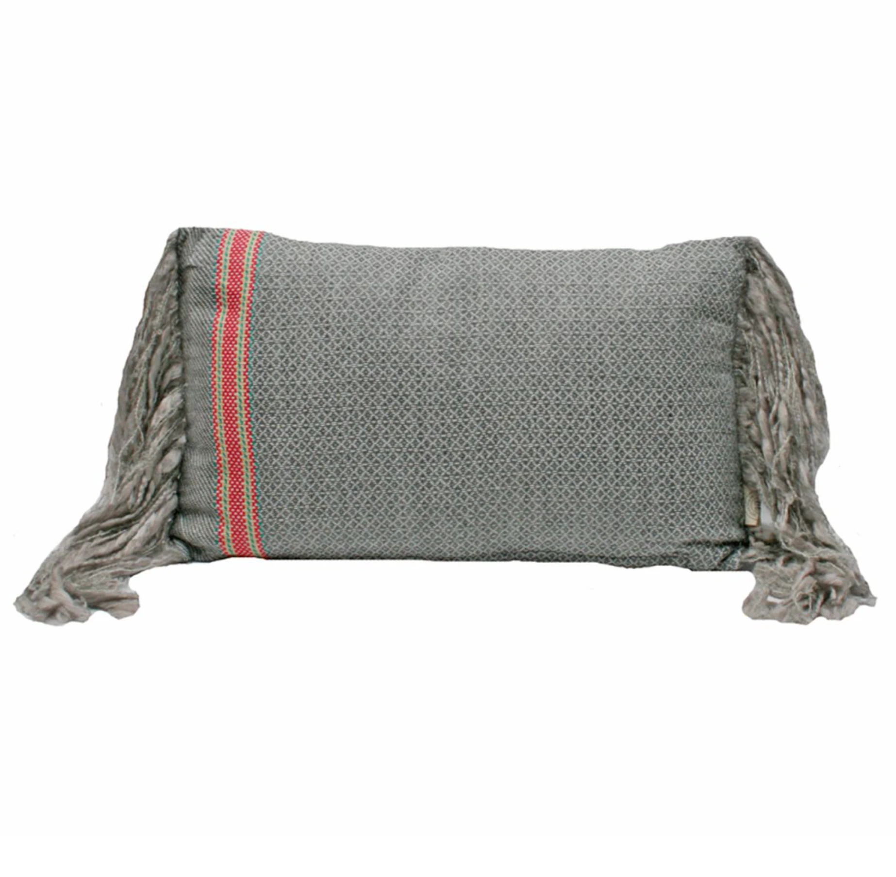 Kussen acryl grijs met neon roze 50x30cm by Rocaflor