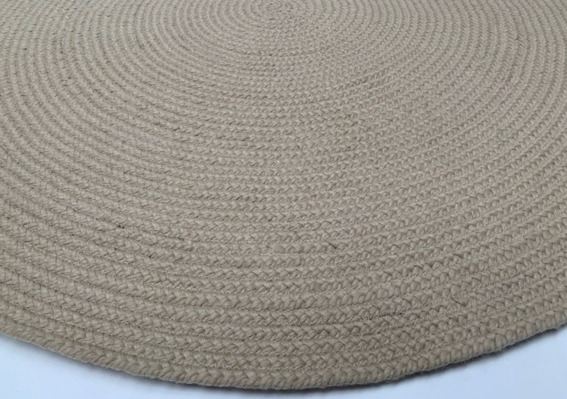 Vloerkleed rond Nieuw Zeeland wol beige - in 3 maten by Rocaflor