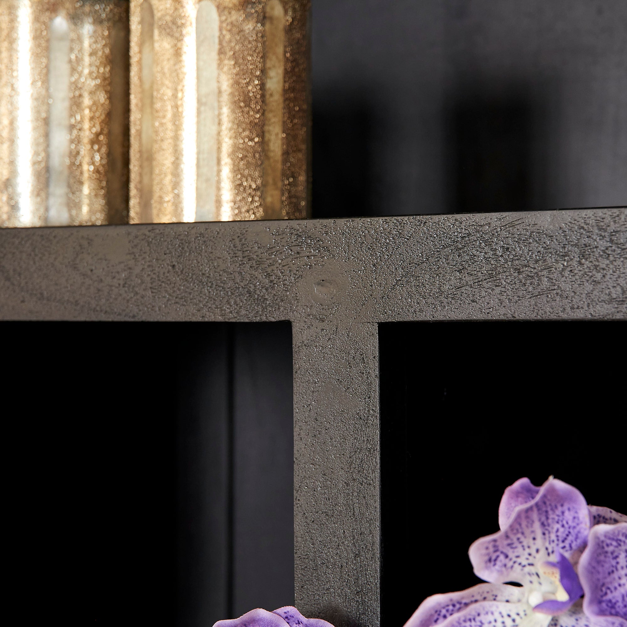 Boekenkast Brussels Black | 5 compartments - 2 doors - depauwwonen