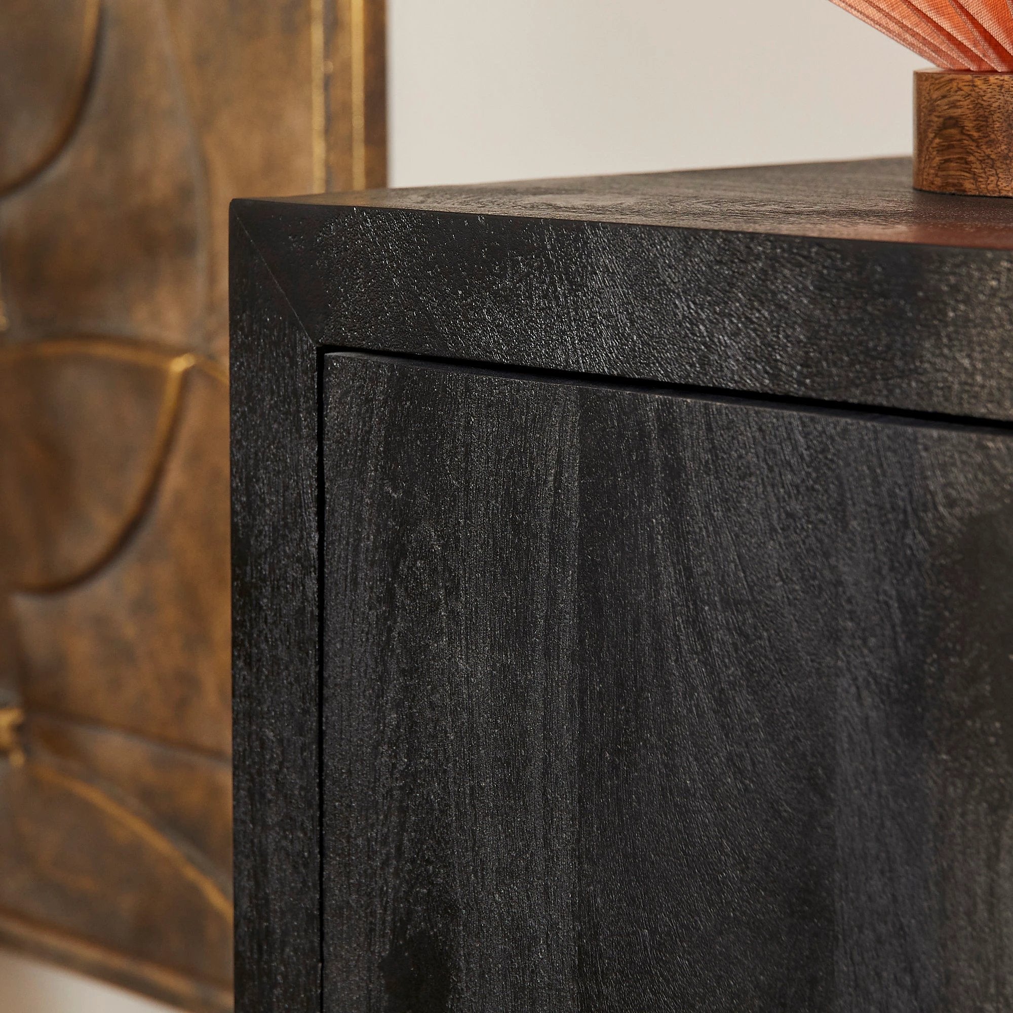 Dressoir Brussel Zwart 3 deuren | 150 cm by Starfurn