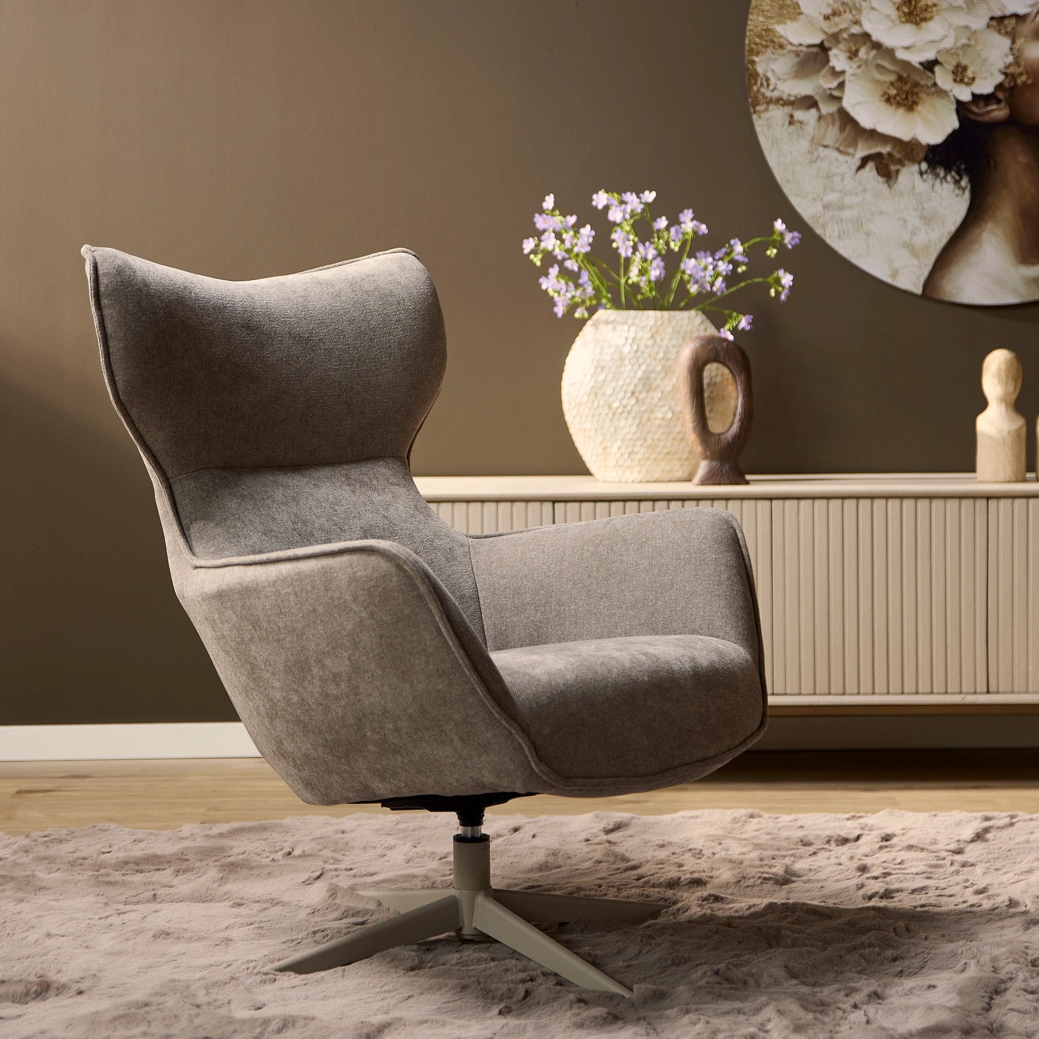 Fauteuil Julia | Taupe by starfurn