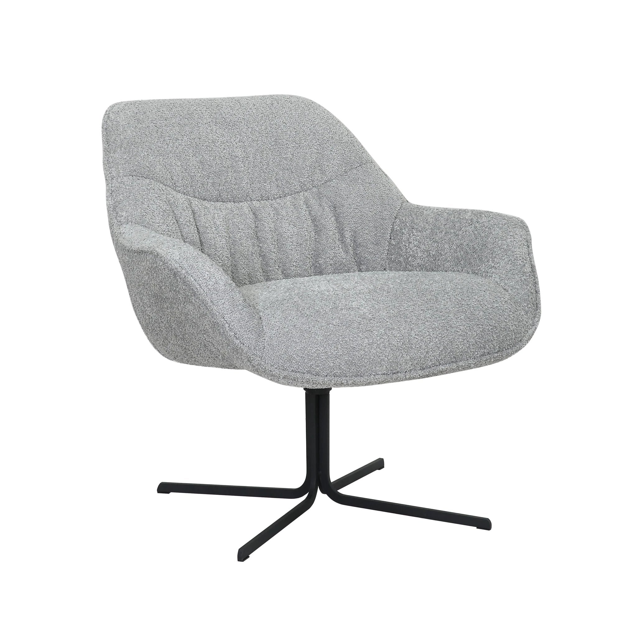 Fauteuil Mila | Lichtgrijs by starfurn