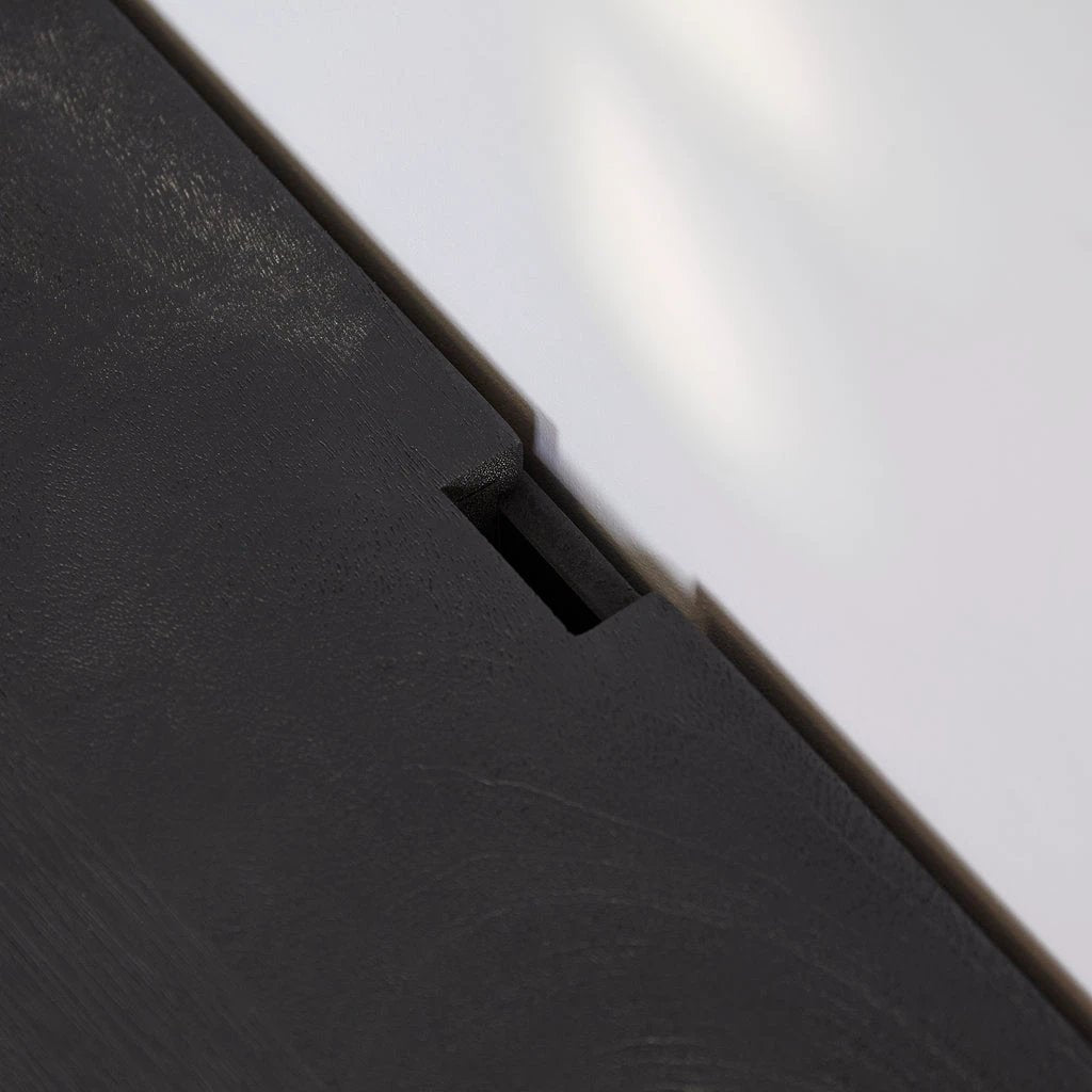 Zwevend Tv meubel Vision Black | 240 cm by Starfurn