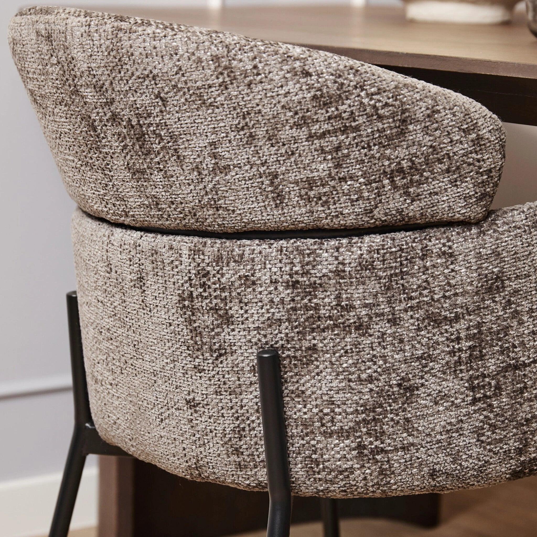 Eetkamerstoel Otis | Grijs | set van 2 stoelen by Starfurn