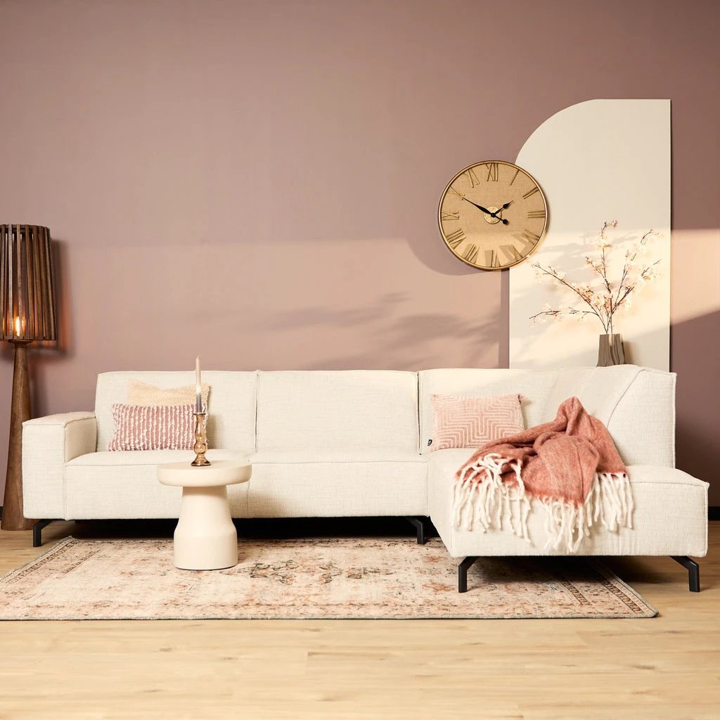 MySofa Floris | 2,5 zits + Divan Rechts | Beige | Baltimore by Starfurn