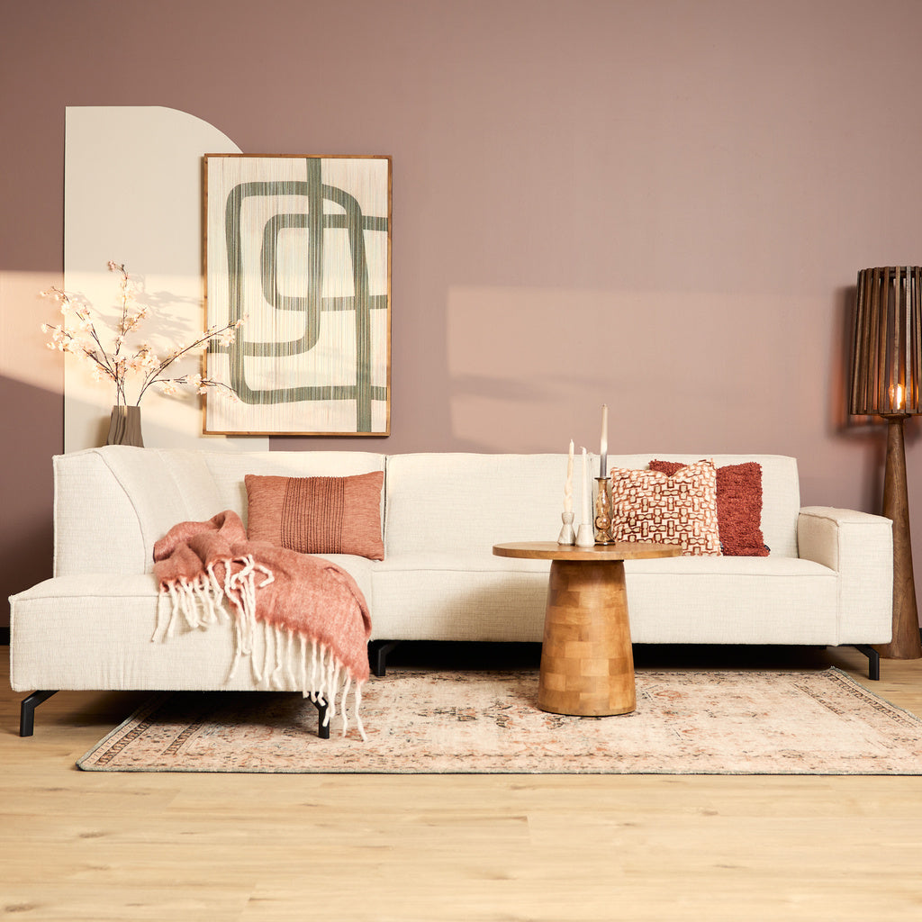 MySofa Floris | Divan Links + 2,5 zits | Beige | Baltimore by Starfurn