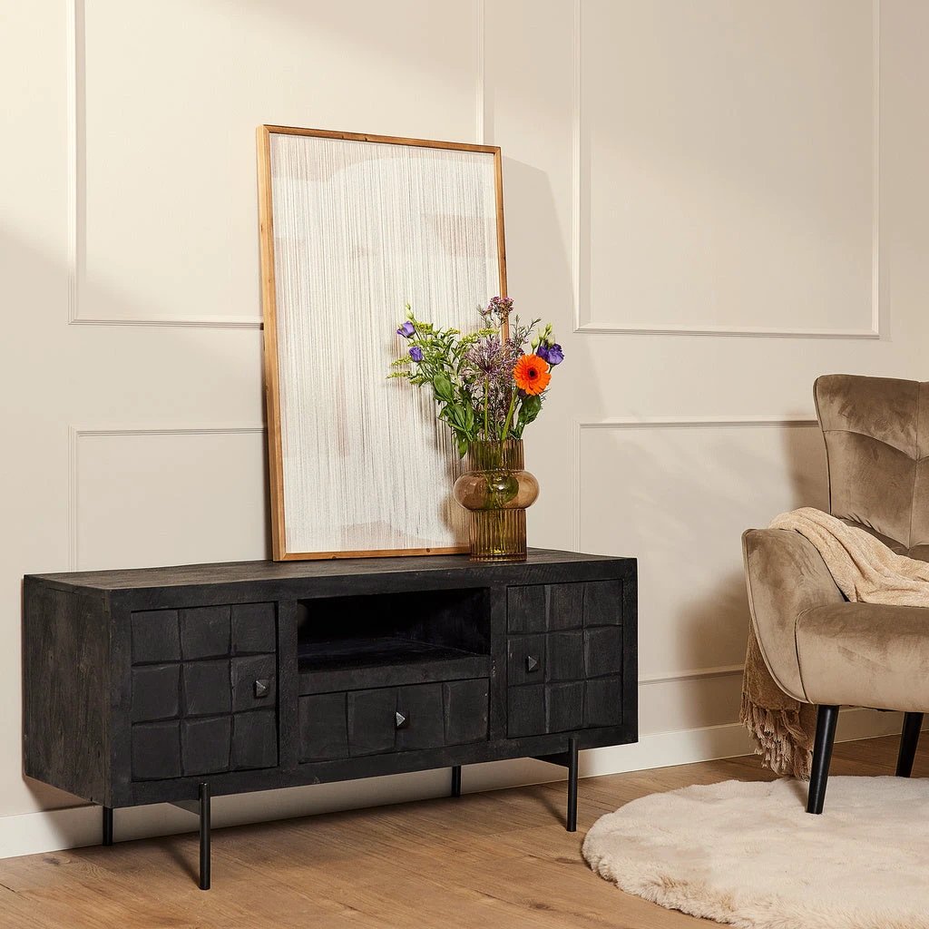 Tv meubel Brandy Black | 120 cm by Starfurn