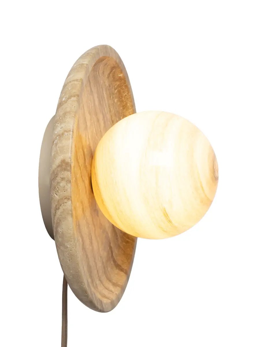it's about RoMi Tivoli Wandlamp - Zand - Ø25 cm by it's about RoMi