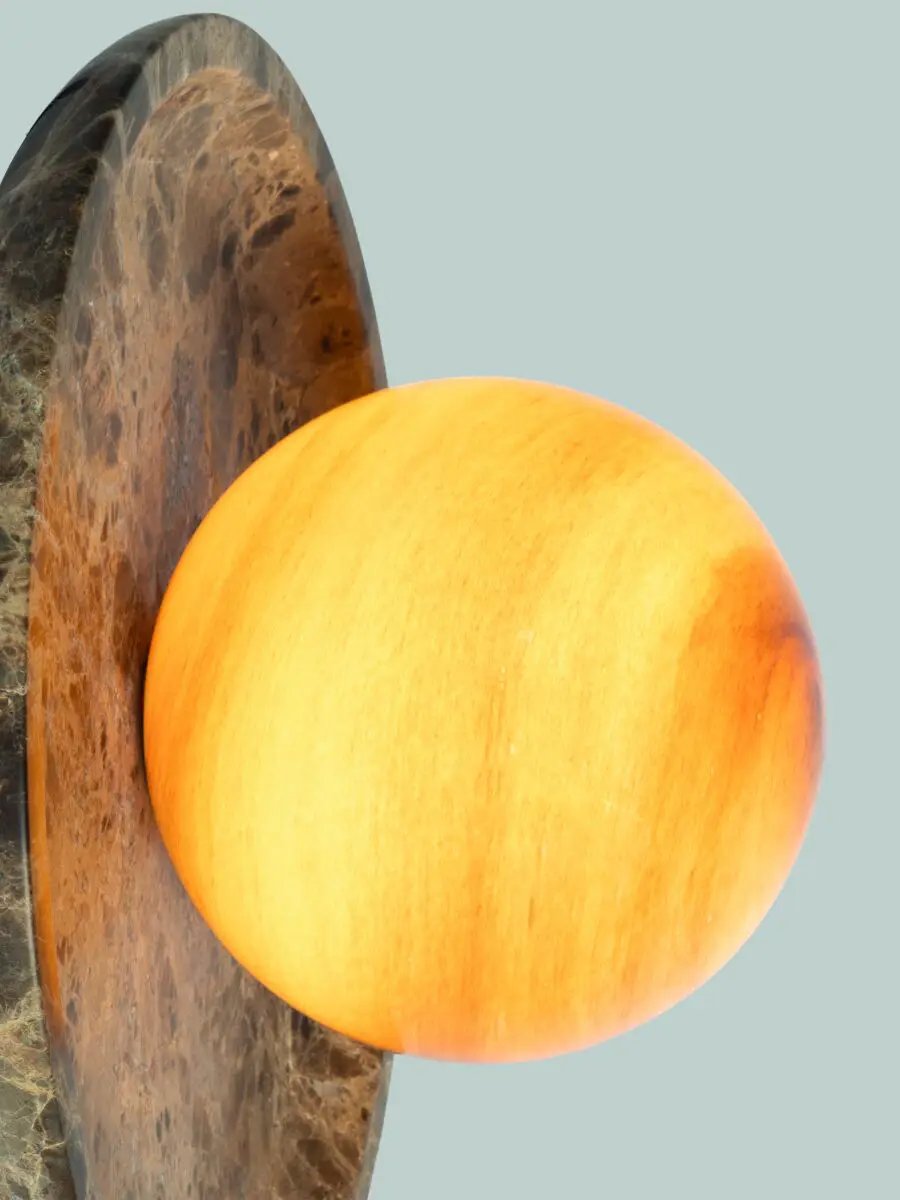it's about RoMi Tivoli Wandlamp - Bruin - Ø25 cm by it's about RoMi