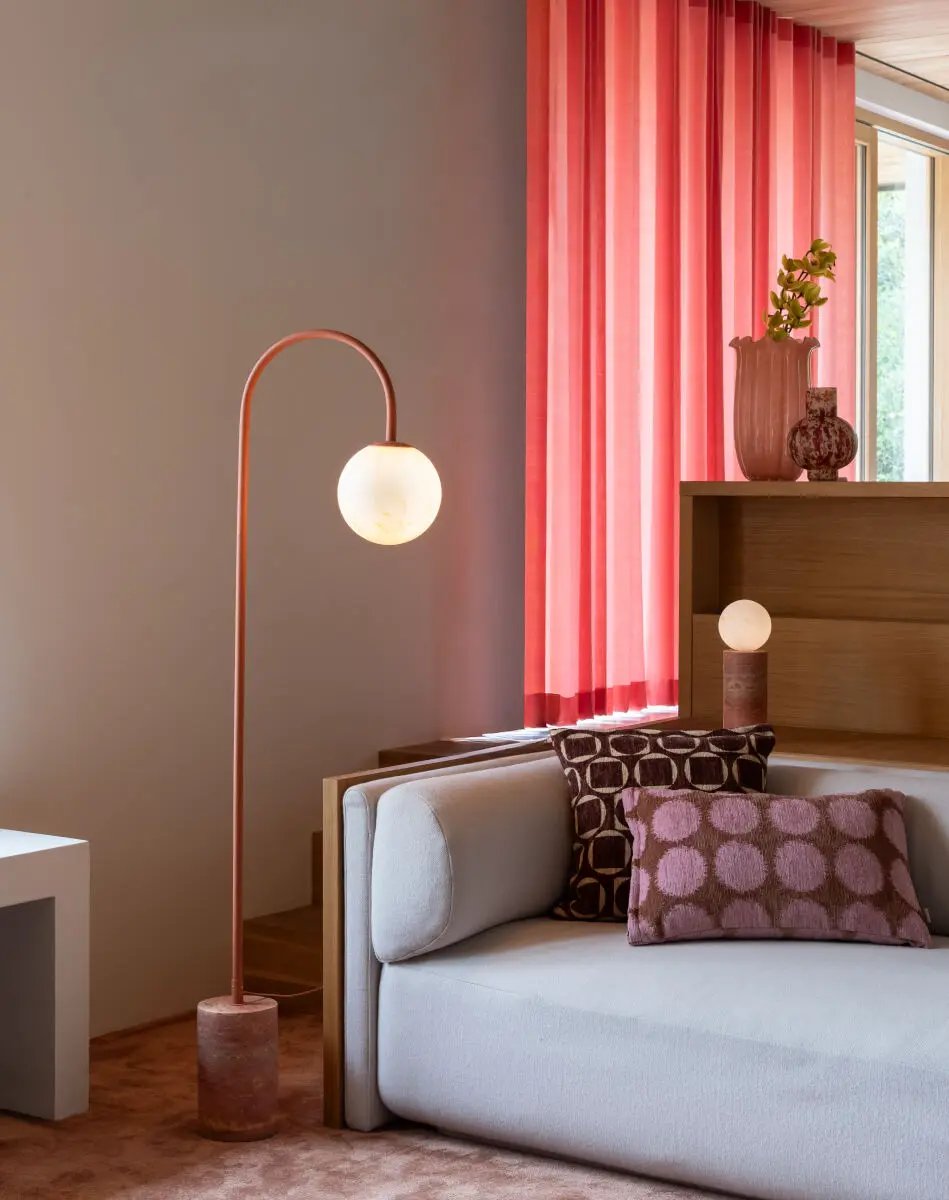 it's about RoMi Tivoli Vloerlamp - Terracotta - Ø48 cm by it's about RoMi