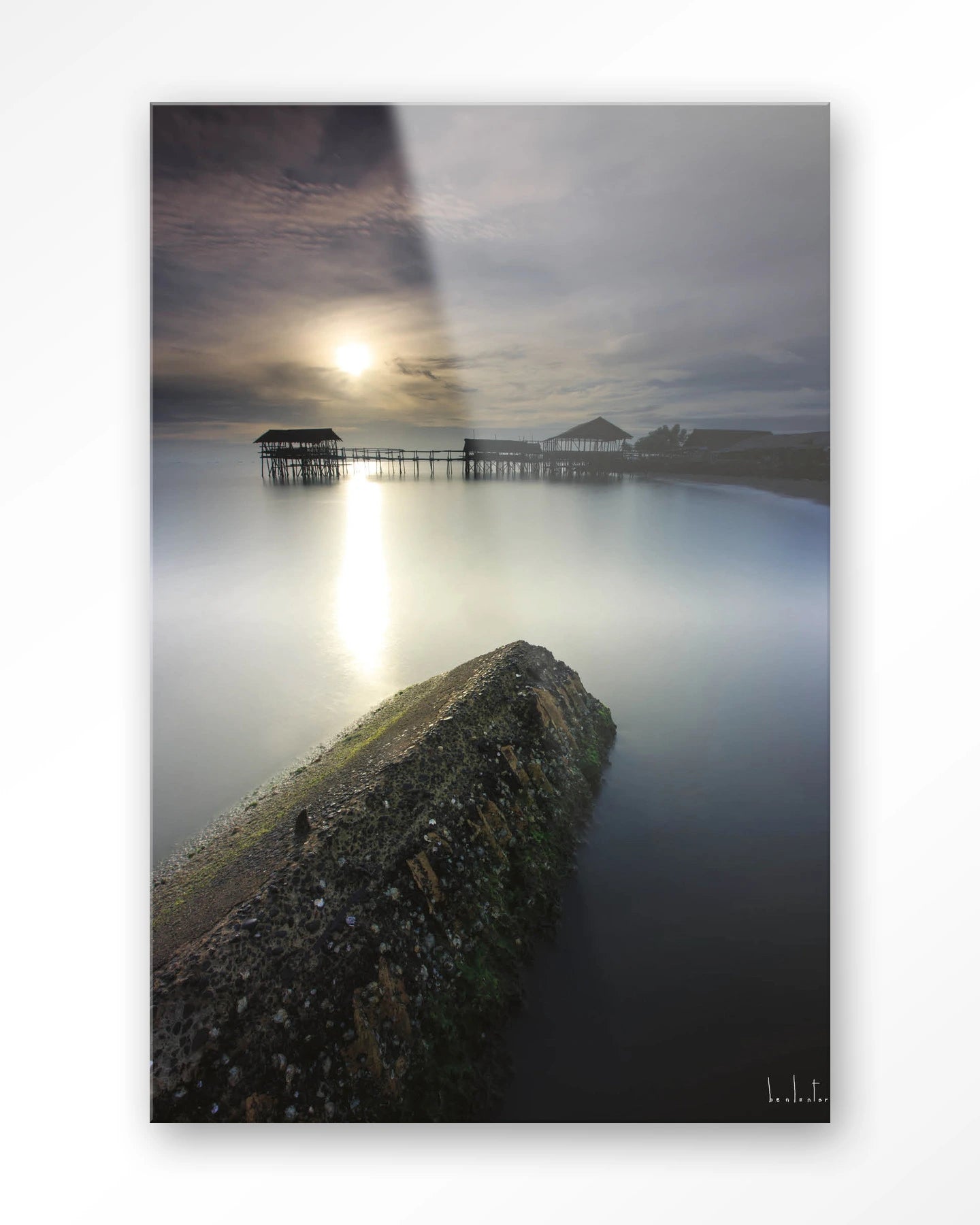 Batu Lamunan - Moderne Wanddecoratie | Artprint, Glass Art & Wandkleed by Urban Cotton