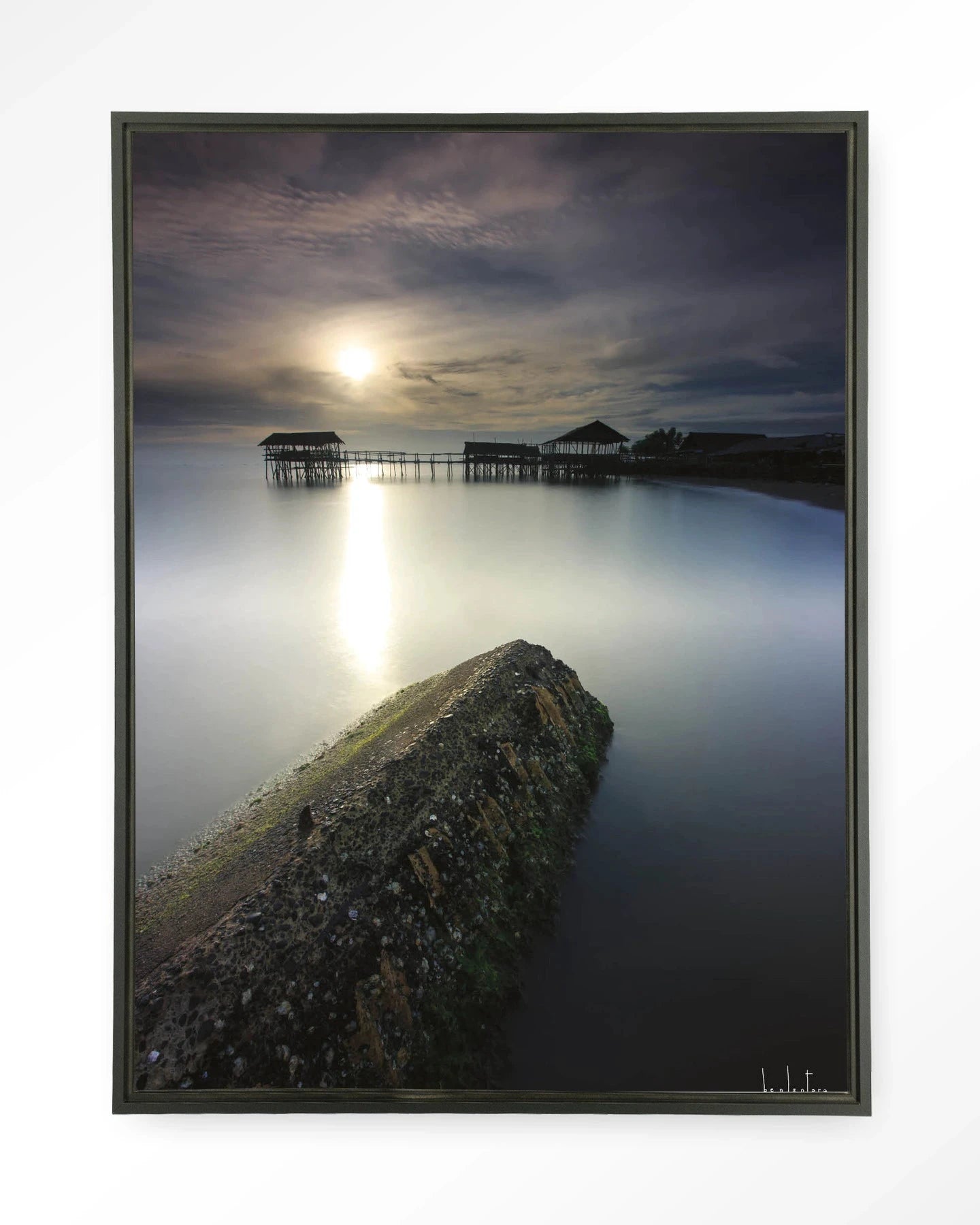 Batu Lamunan - Moderne Wanddecoratie | Artprint, Glass Art & Wandkleed by Urban Cotton