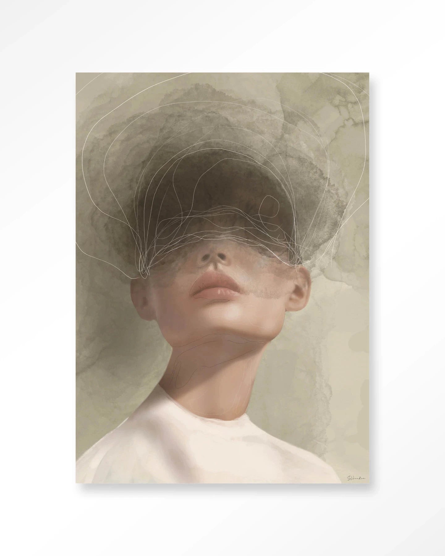 Blind Mist - Moderne Wanddecoratie | Artprint, Glass Art & Wandkleed by Urban Cotton