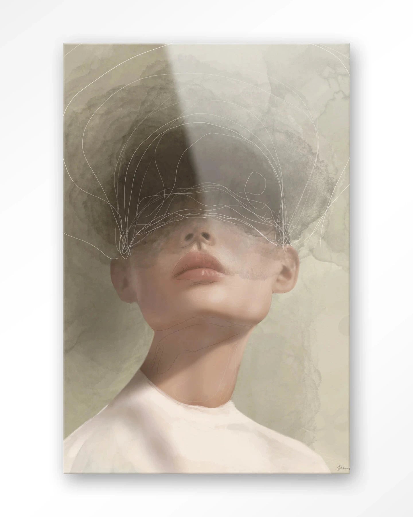 Blind Mist - Moderne Wanddecoratie | Artprint, Glass Art & Wandkleed by Urban Cotton