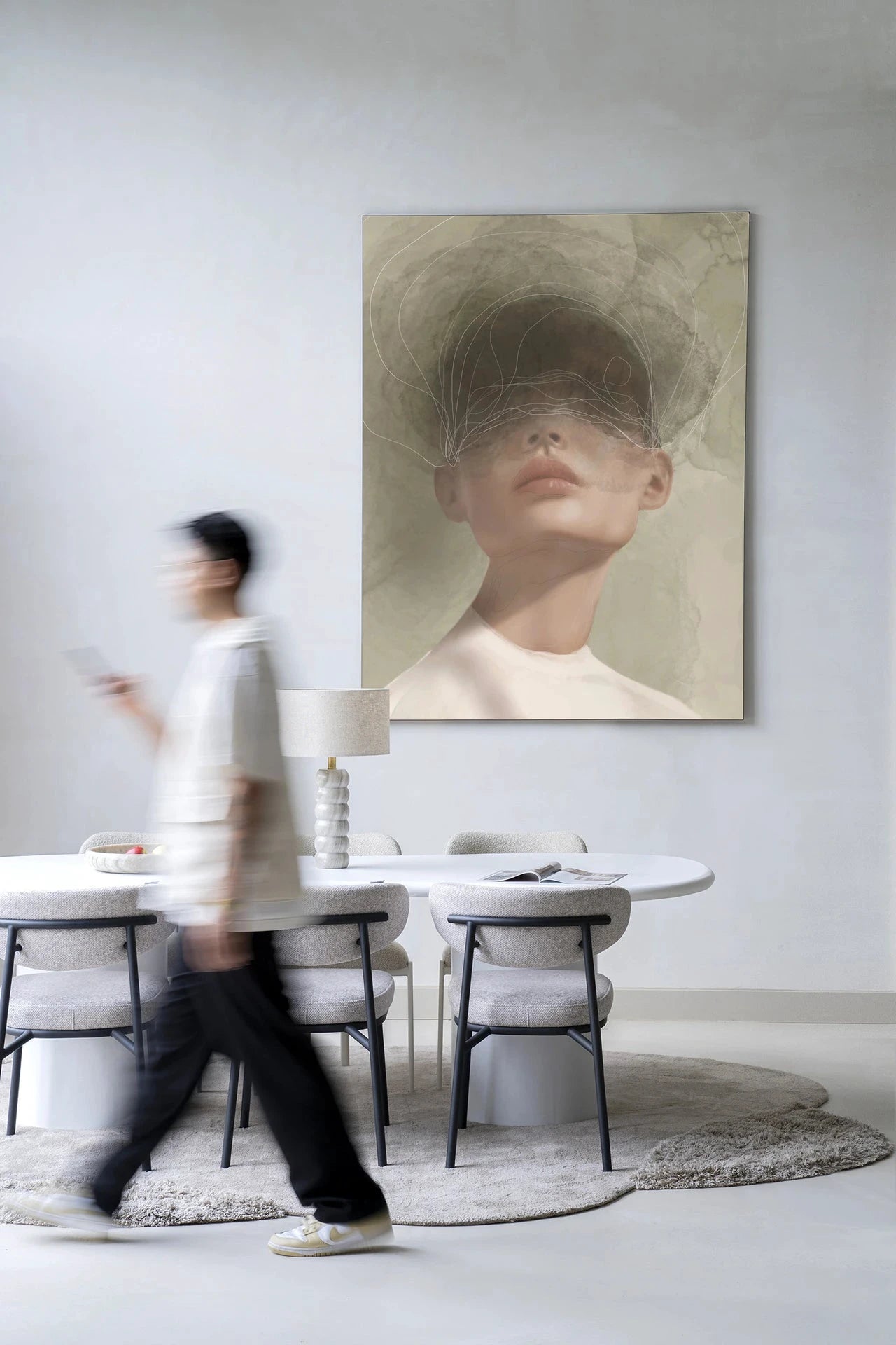 Blind Mist - Moderne Wanddecoratie | Artprint, Glass Art & Wandkleed by Urban Cotton