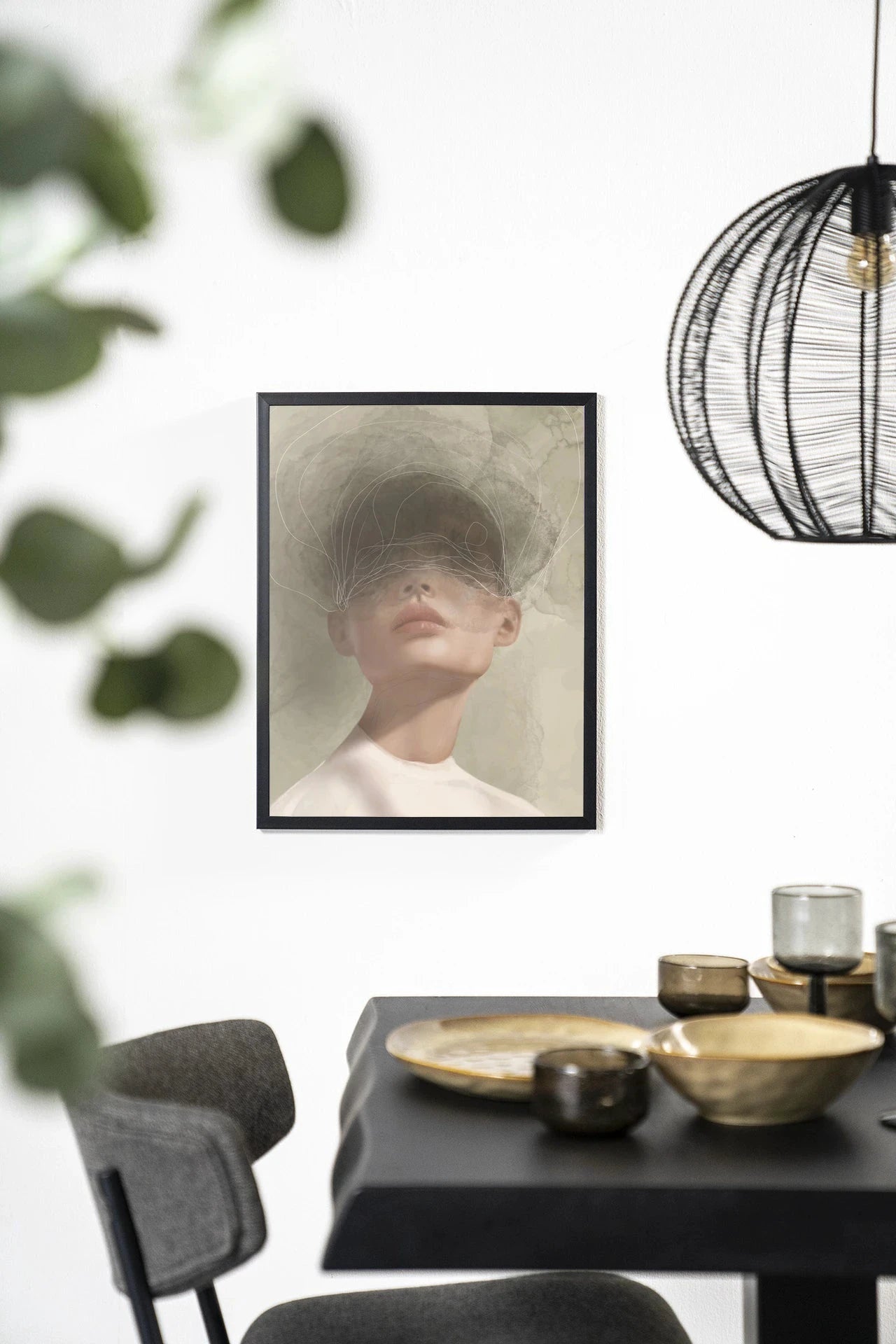 Blind Mist - Moderne Wanddecoratie | Artprint, Glass Art & Wandkleed by Urban Cotton