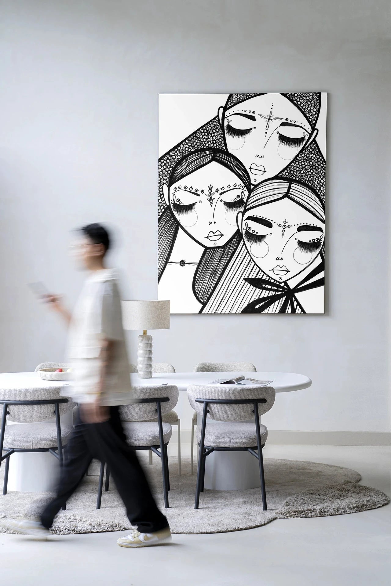 Close - Moderne Wanddecoratie | Artprint, Glass Art & Wandkleed by Urban Cotton