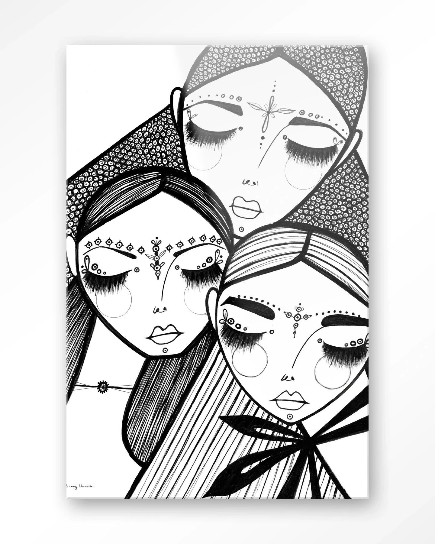 Close - Moderne Wanddecoratie | Artprint, Glass Art & Wandkleed by Urban Cotton