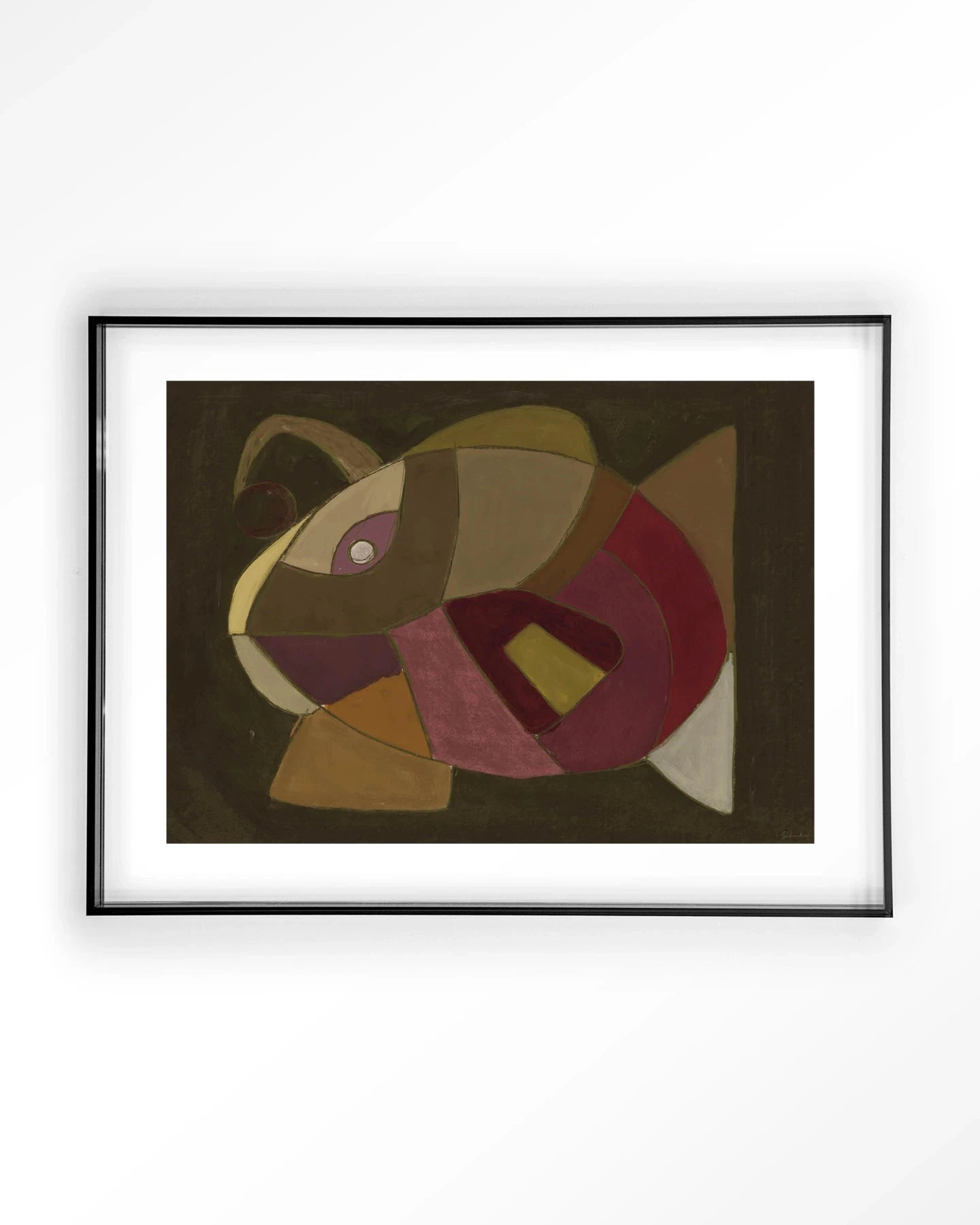 El Pez - Moderne Wanddecoratie | Artprint, Glass Art & Wandkleed by Urban Cotton