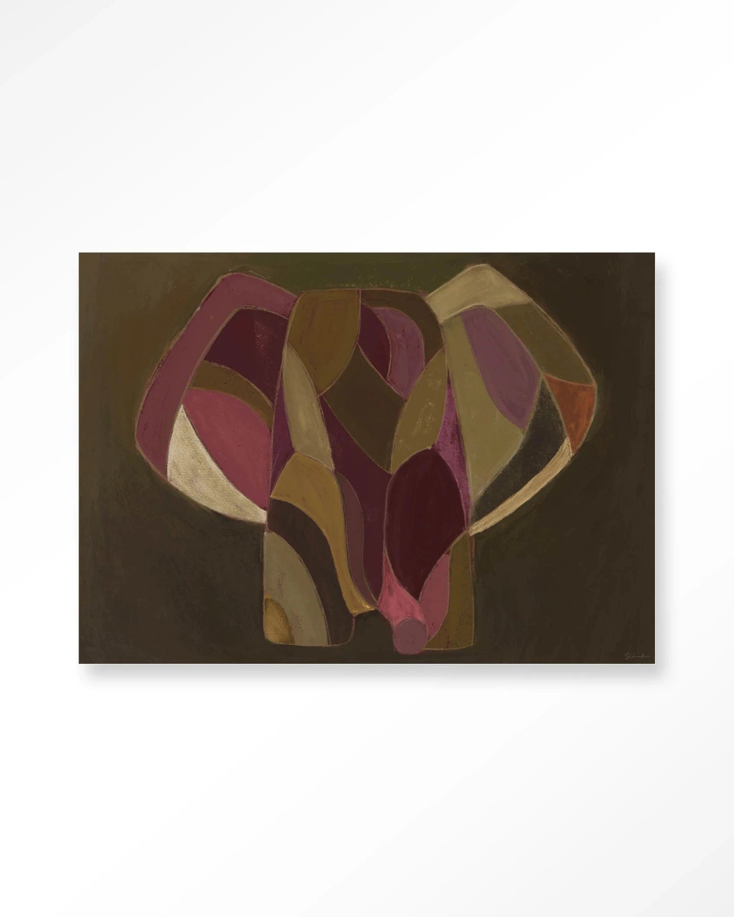 Elefante - Moderne Wanddecoratie | Artprint, Glass Art & Wandkleed by Urban Cotton