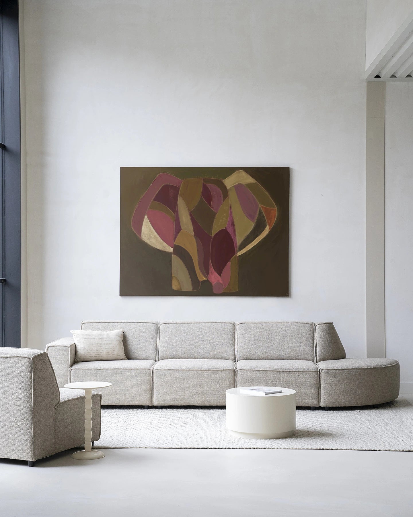 Elefante - Moderne Wanddecoratie | Artprint, Glass Art & Wandkleed by Urban Cotton