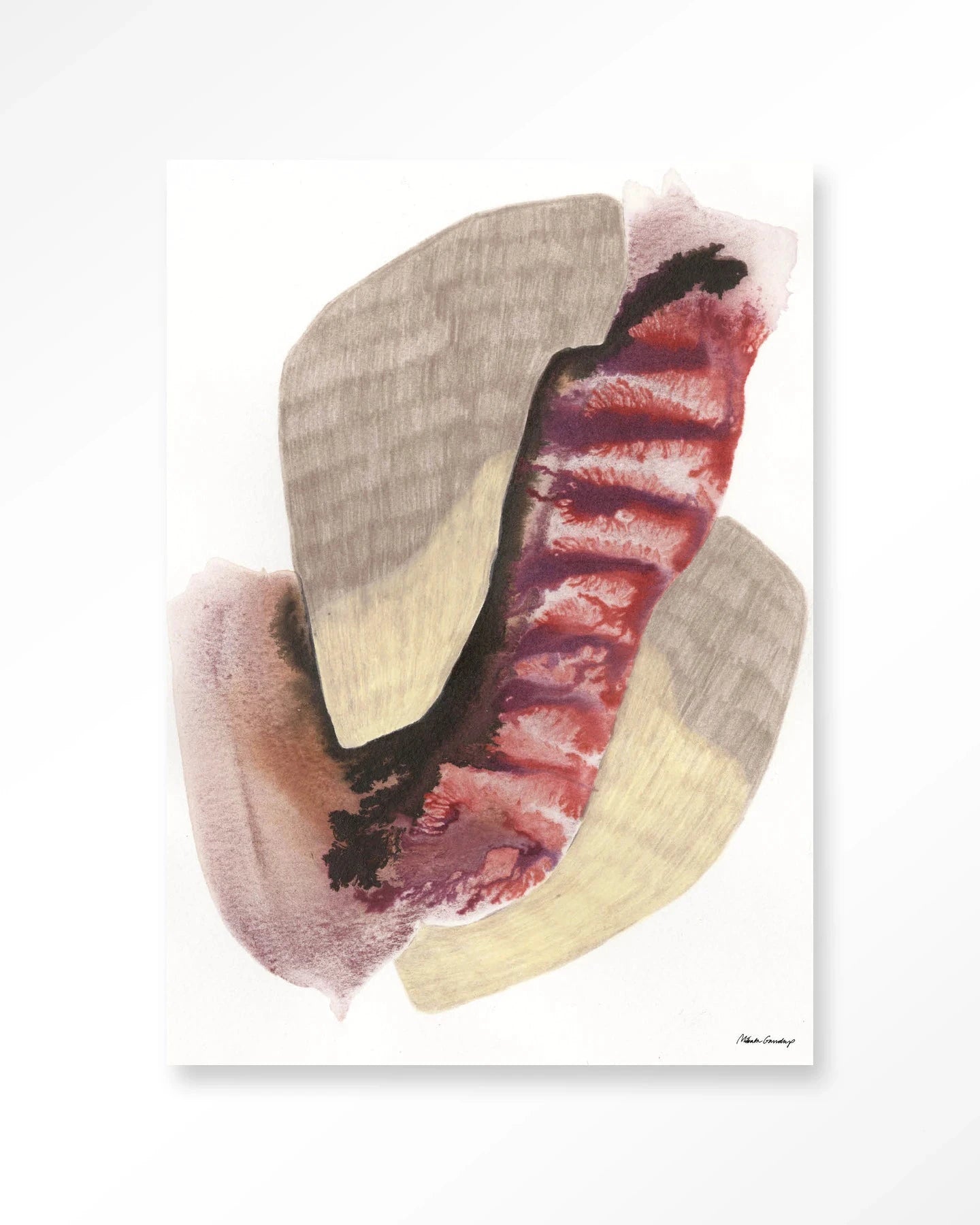 Embrace - Moderne Wanddecoratie | Artprint, Glass Art & Wandkleed by Urban Cotton