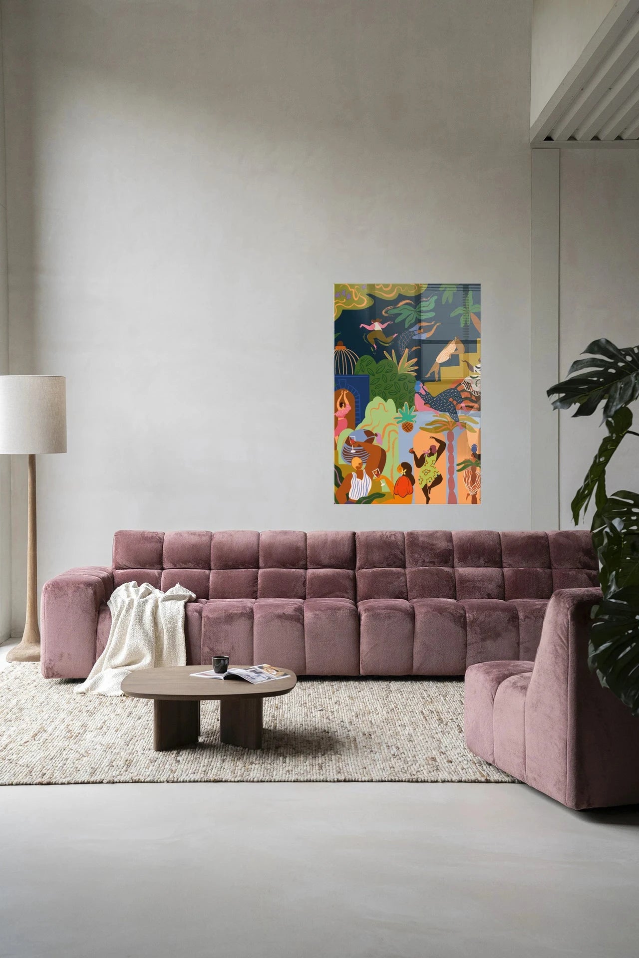 Fiesta - Moderne Wanddecoratie | Artprint, Glass Art & Wandkleed by Urban Cotton