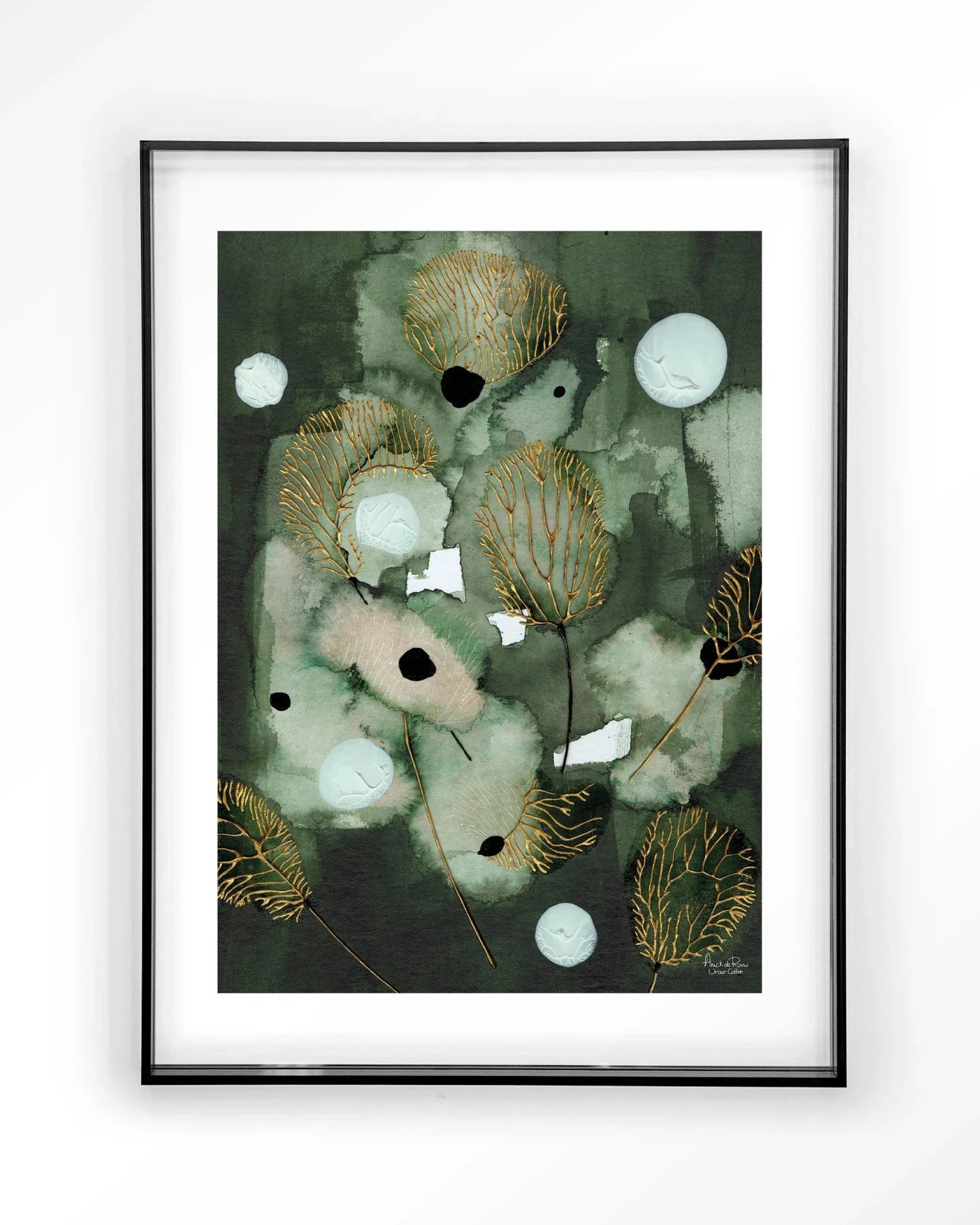 Forest Flower - Moderne Wanddecoratie | Artprint, Glass Art & Wandkleed by Urban Cotton