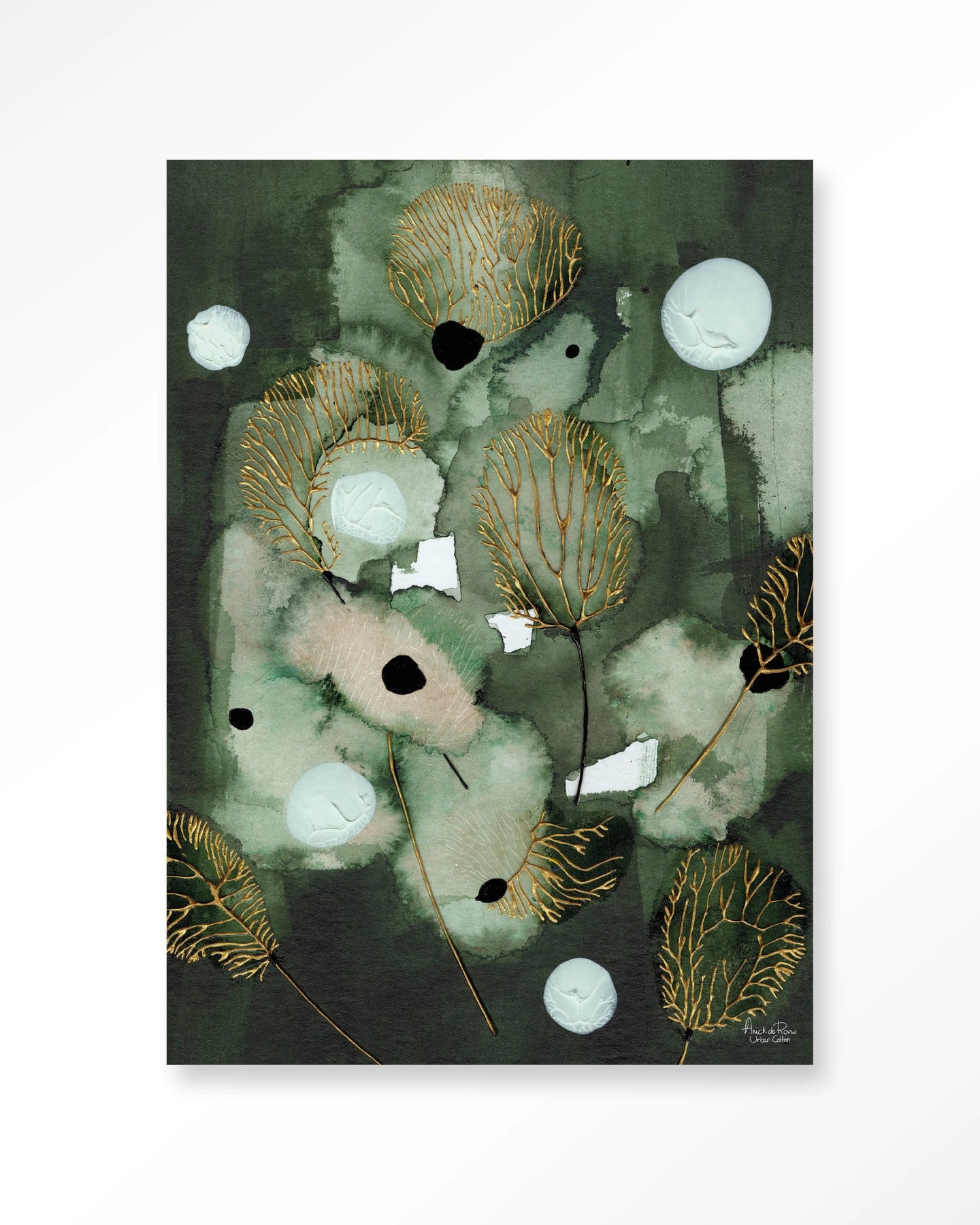 Forest Flower - Moderne Wanddecoratie | Artprint, Glass Art & Wandkleed by Urban Cotton