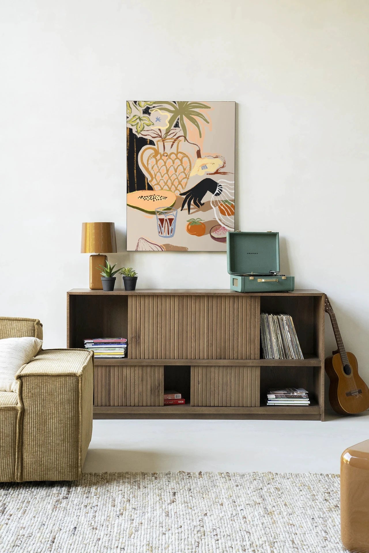 Fruitful Spread - Moderne Wanddecoratie | Artprint, Glass Art & Wandkleed by Urban Cotton