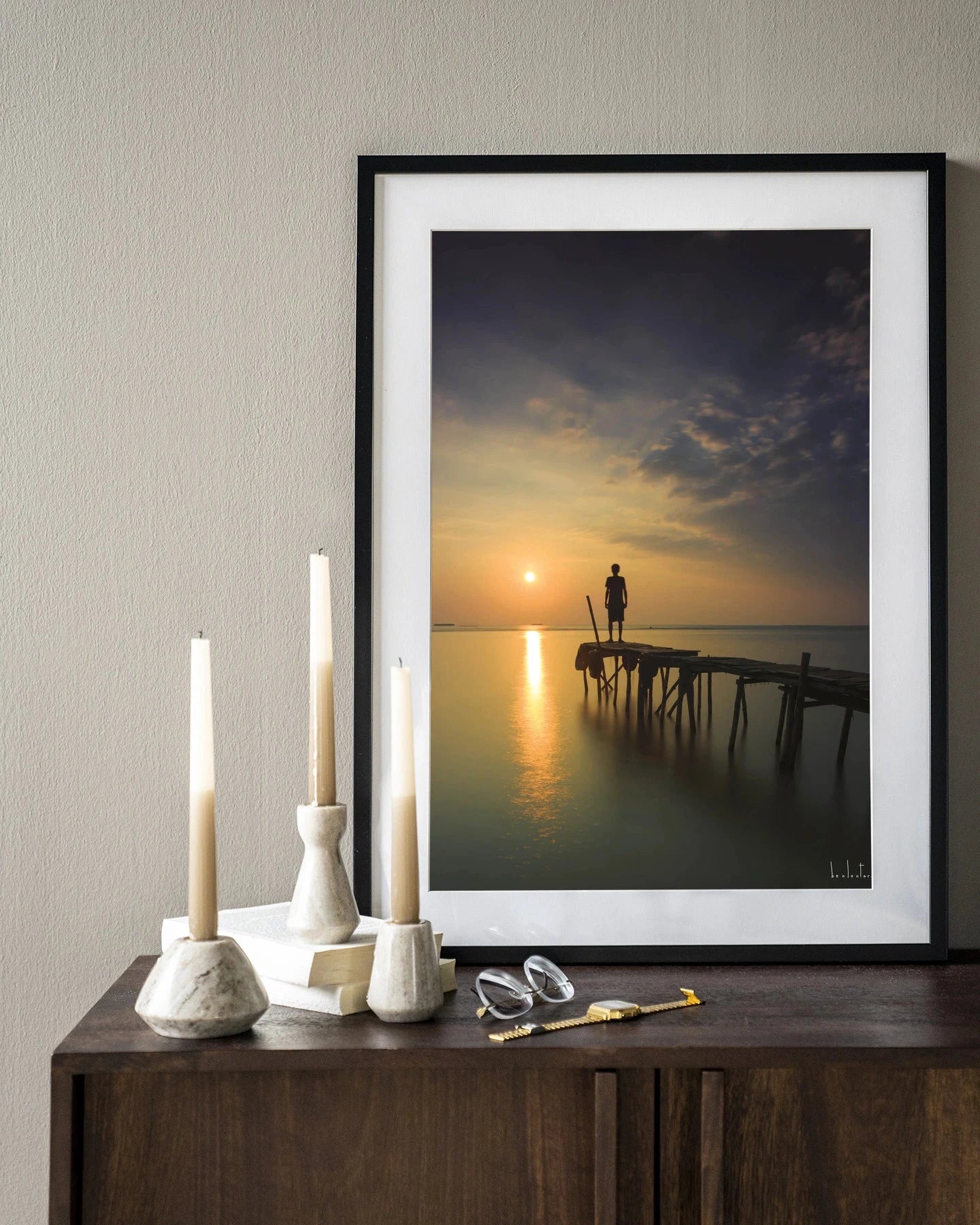 Good Morning Cirebon - Moderne Wanddecoratie | Artprint, Glass Art & Wandkleed by Urban Cotton