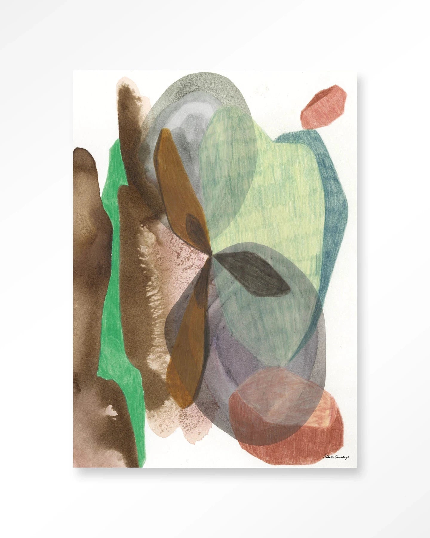 Grounding - Moderne Wanddecoratie | Artprint, Glass Art & Wandkleed by Urban Cotton