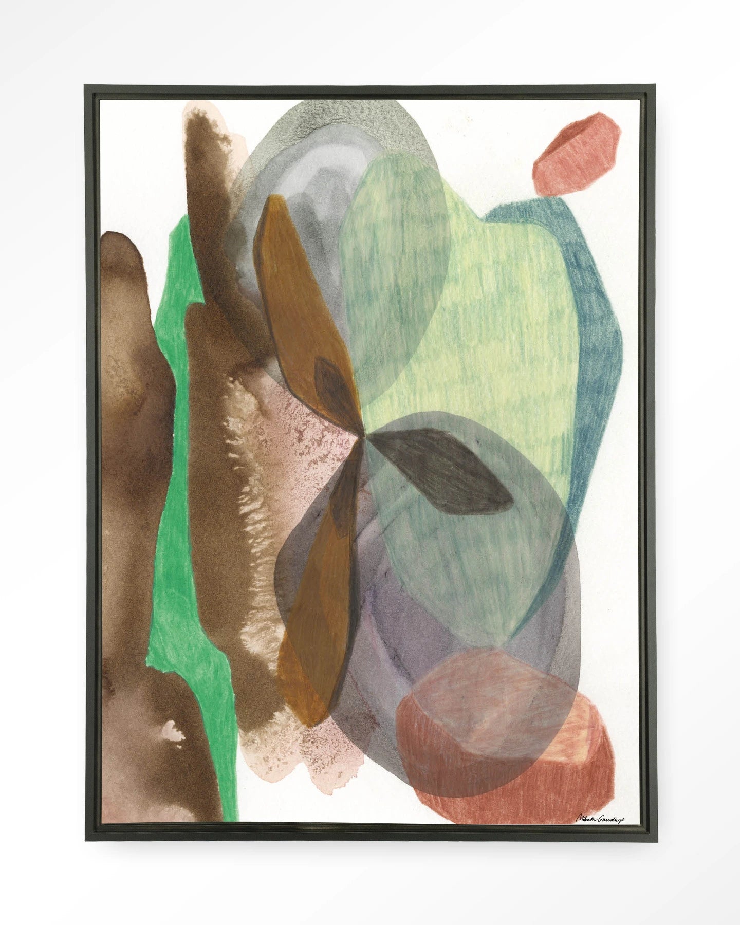 Grounding - Moderne Wanddecoratie | Artprint, Glass Art & Wandkleed by Urban Cotton