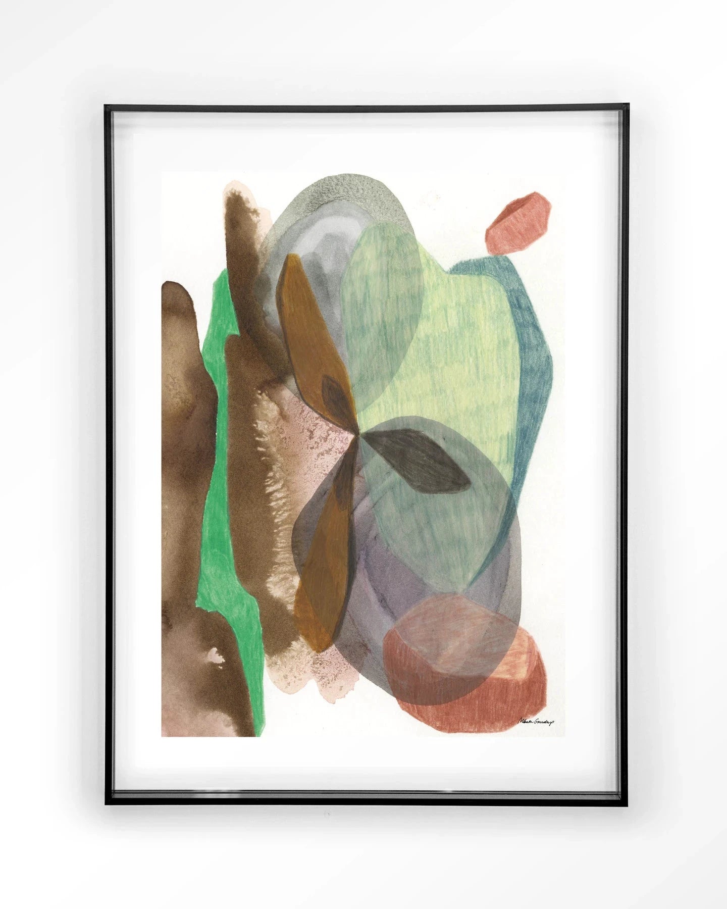 Grounding - Moderne Wanddecoratie | Artprint, Glass Art & Wandkleed by Urban Cotton