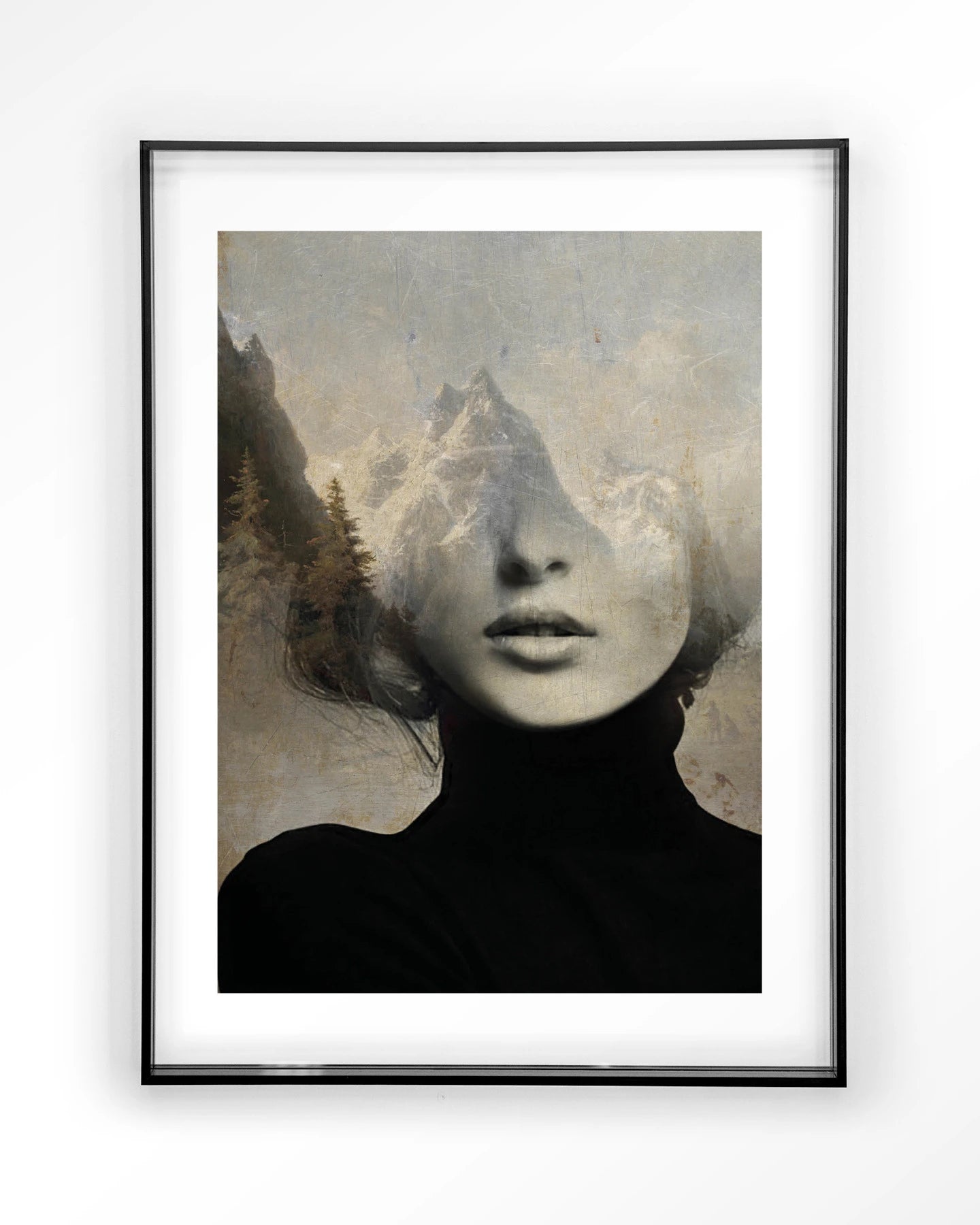 Head In The Sky - Moderne Wanddecoratie | Artprint, Glass Art & Wandkleed by Urban Cotton