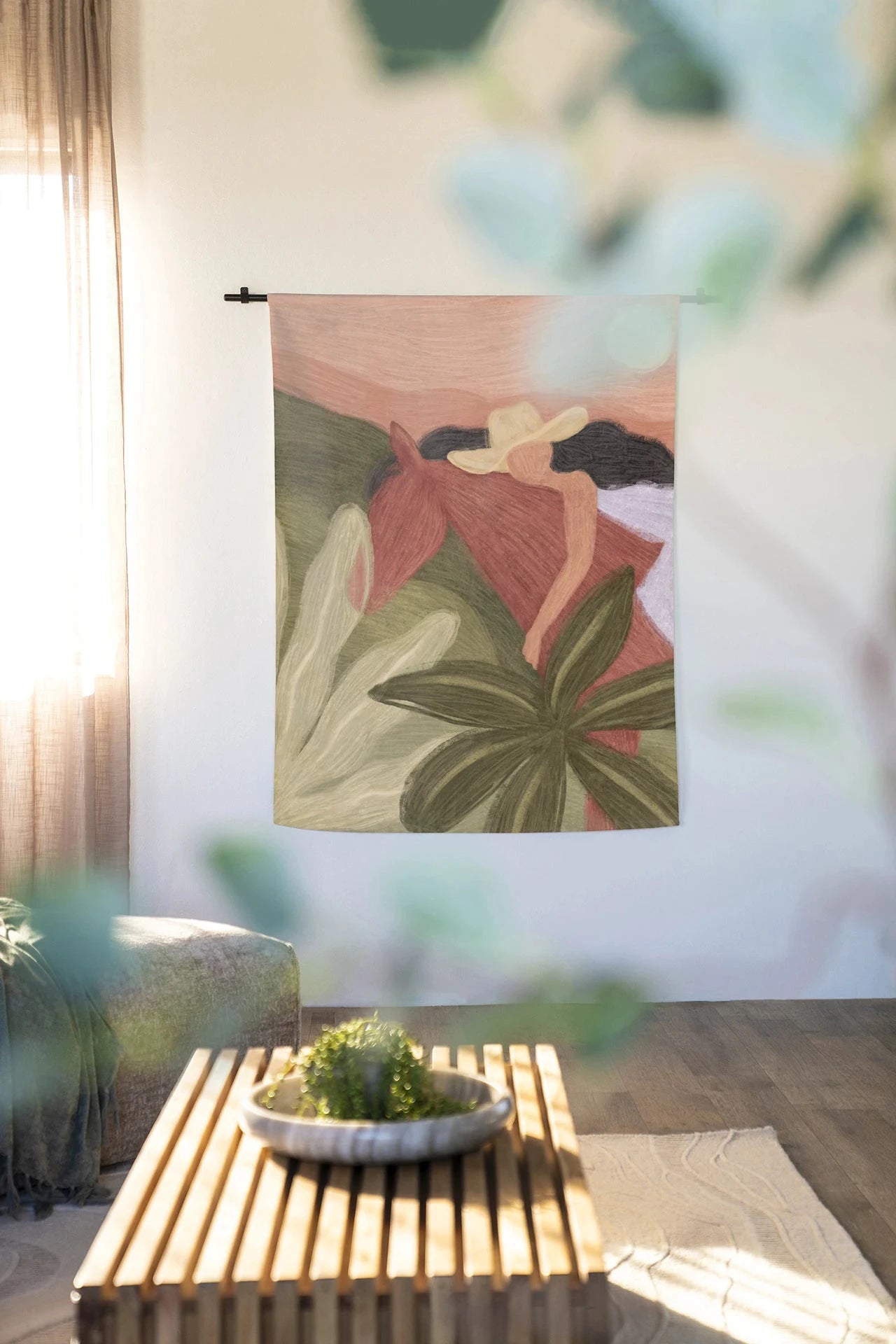 Horse Sunset - Moderne Wanddecoratie | Artprint, Glass Art & Wandkleed by Urban Cotton
