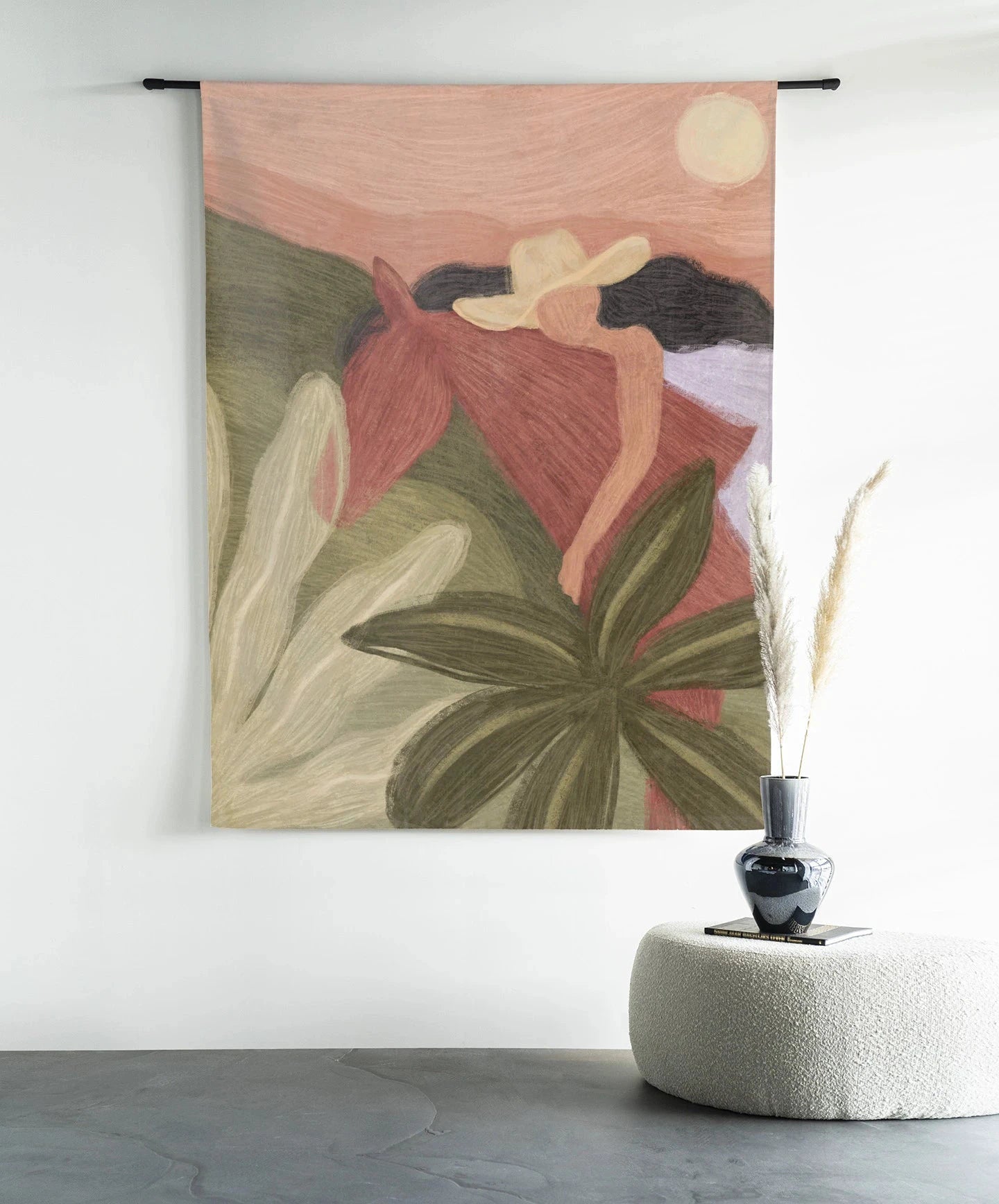 Horse Sunset - Moderne Wanddecoratie | Artprint, Glass Art & Wandkleed by Urban Cotton