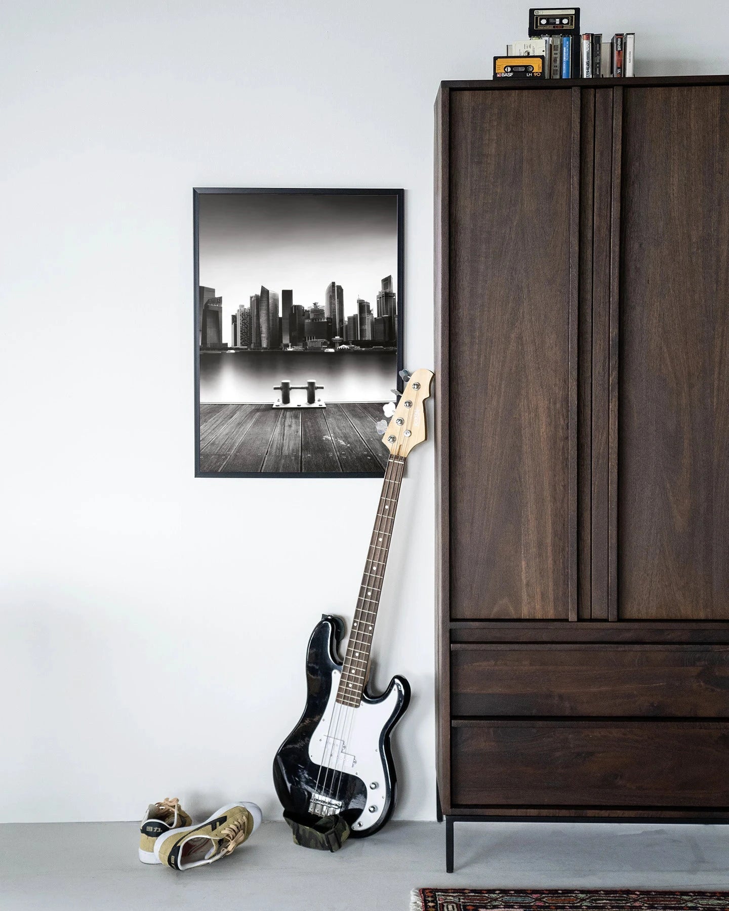 Momentarily Silent - Moderne Wanddecoratie | Artprint, Glass Art & Wandkleed by Urban Cotton