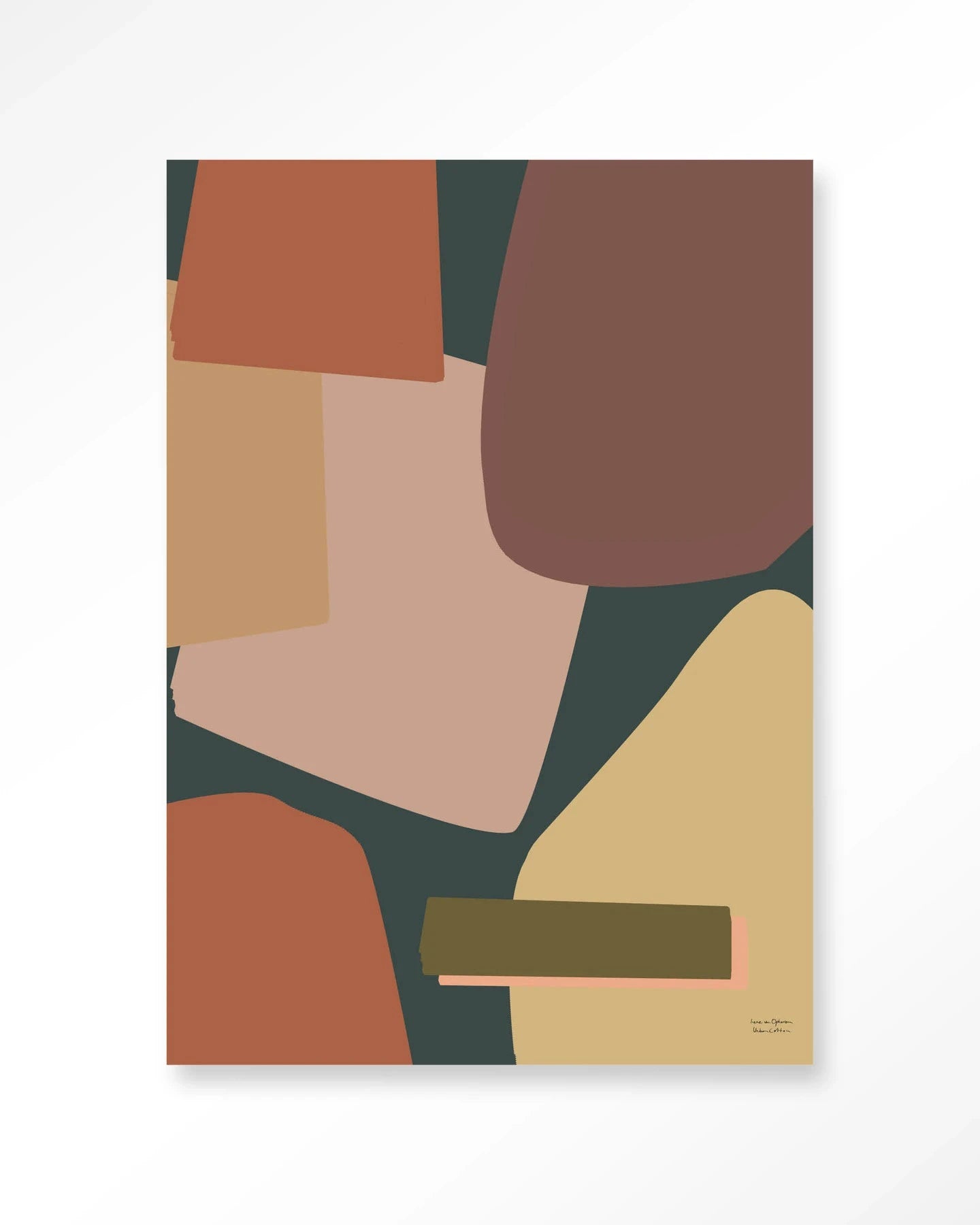 Nuance - Moderne Wanddecoratie | Artprint, Glass Art & Wandkleed by Urban Cotton