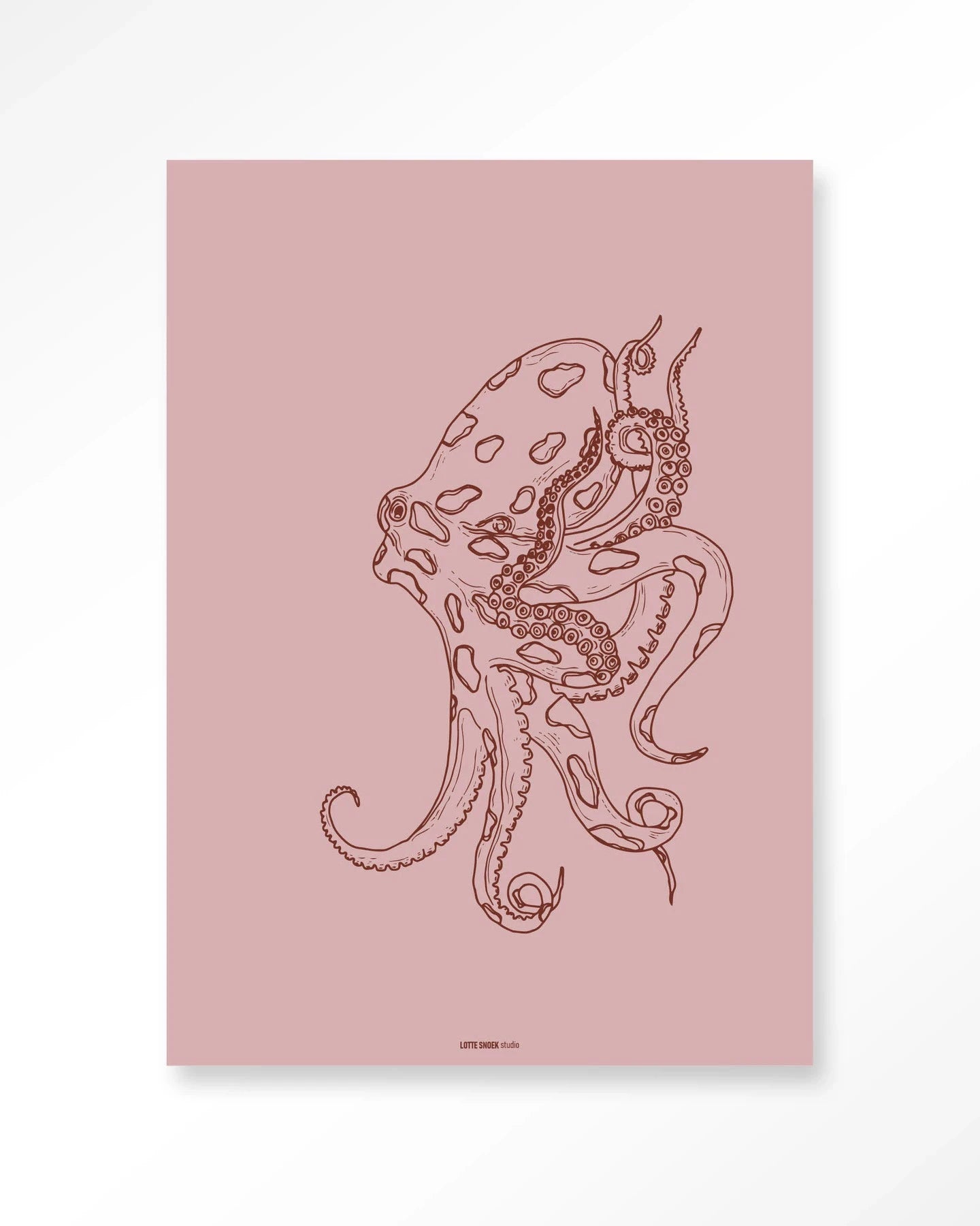 Polypus - Moderne Wanddecoratie | Artprint, Glass Art & Wandkleed by Urban Cotton