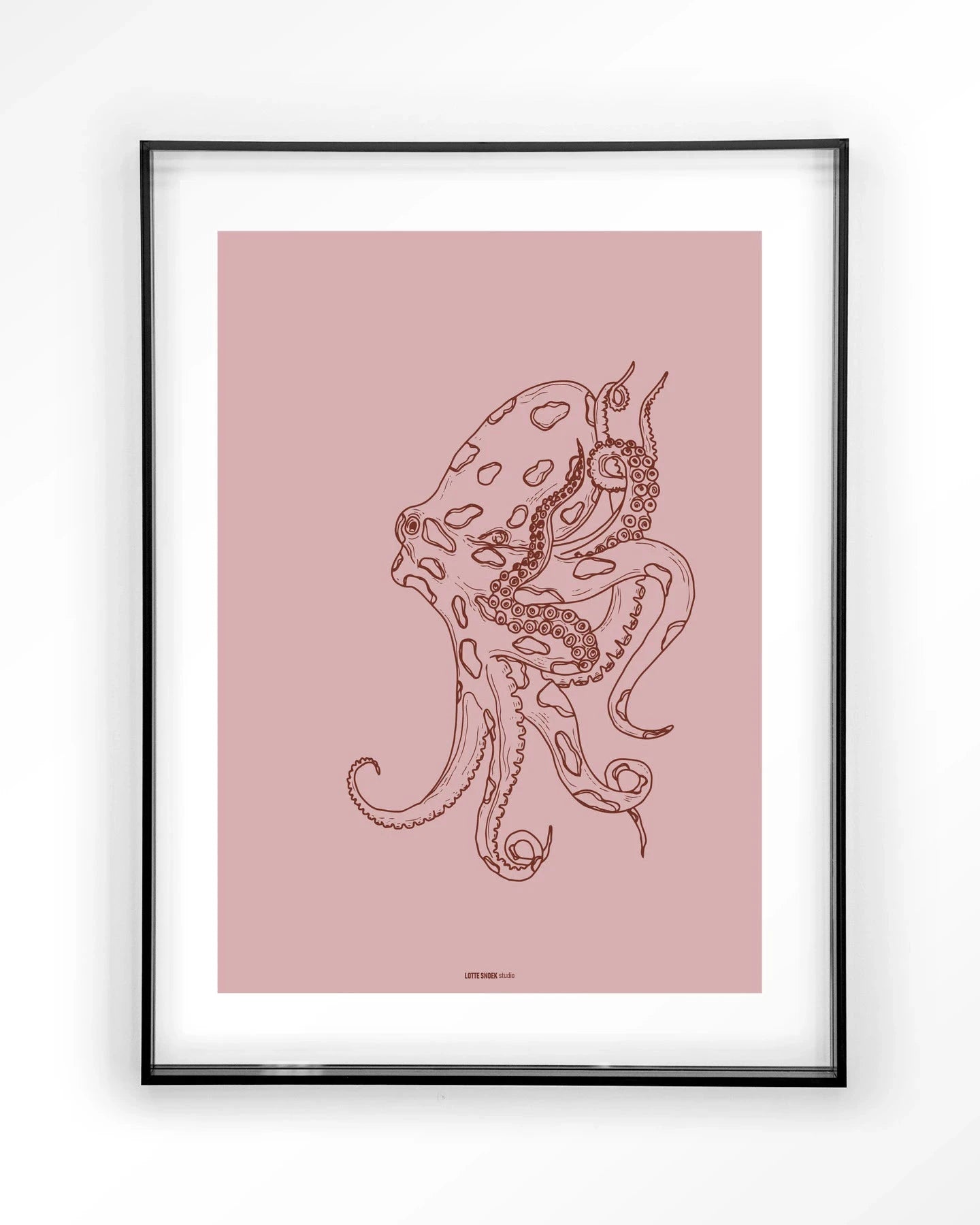 Polypus - Moderne Wanddecoratie | Artprint, Glass Art & Wandkleed by Urban Cotton