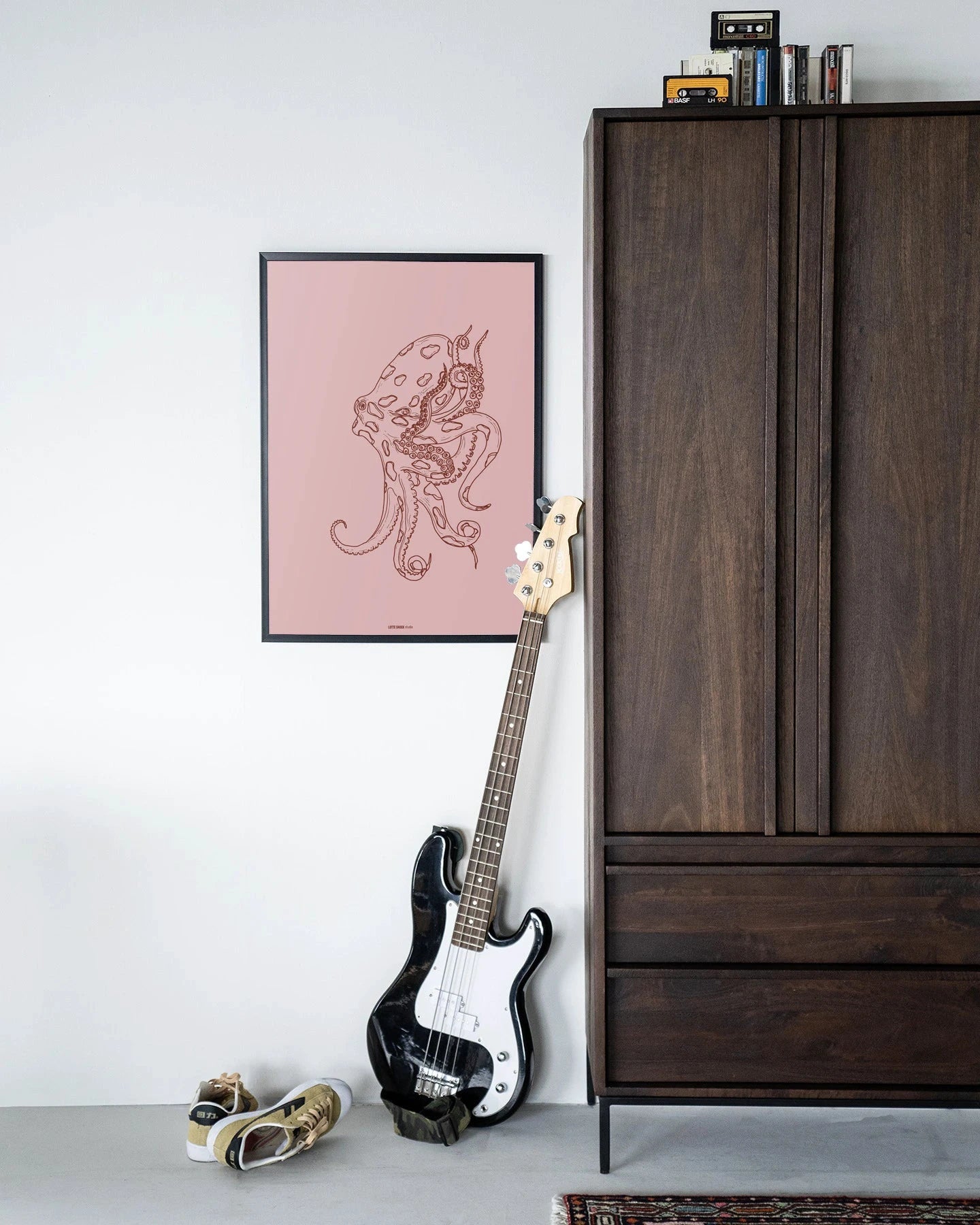 Polypus - Moderne Wanddecoratie | Artprint, Glass Art & Wandkleed by Urban Cotton