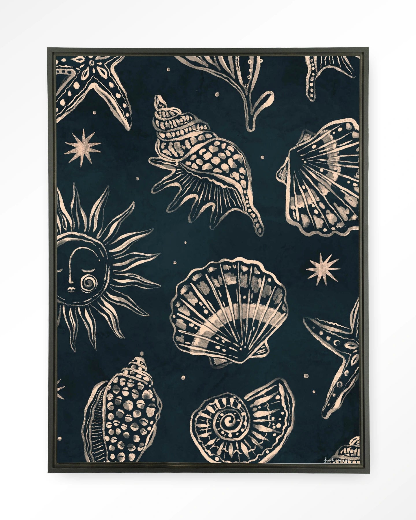 Seashells Midnight - depauwwonen